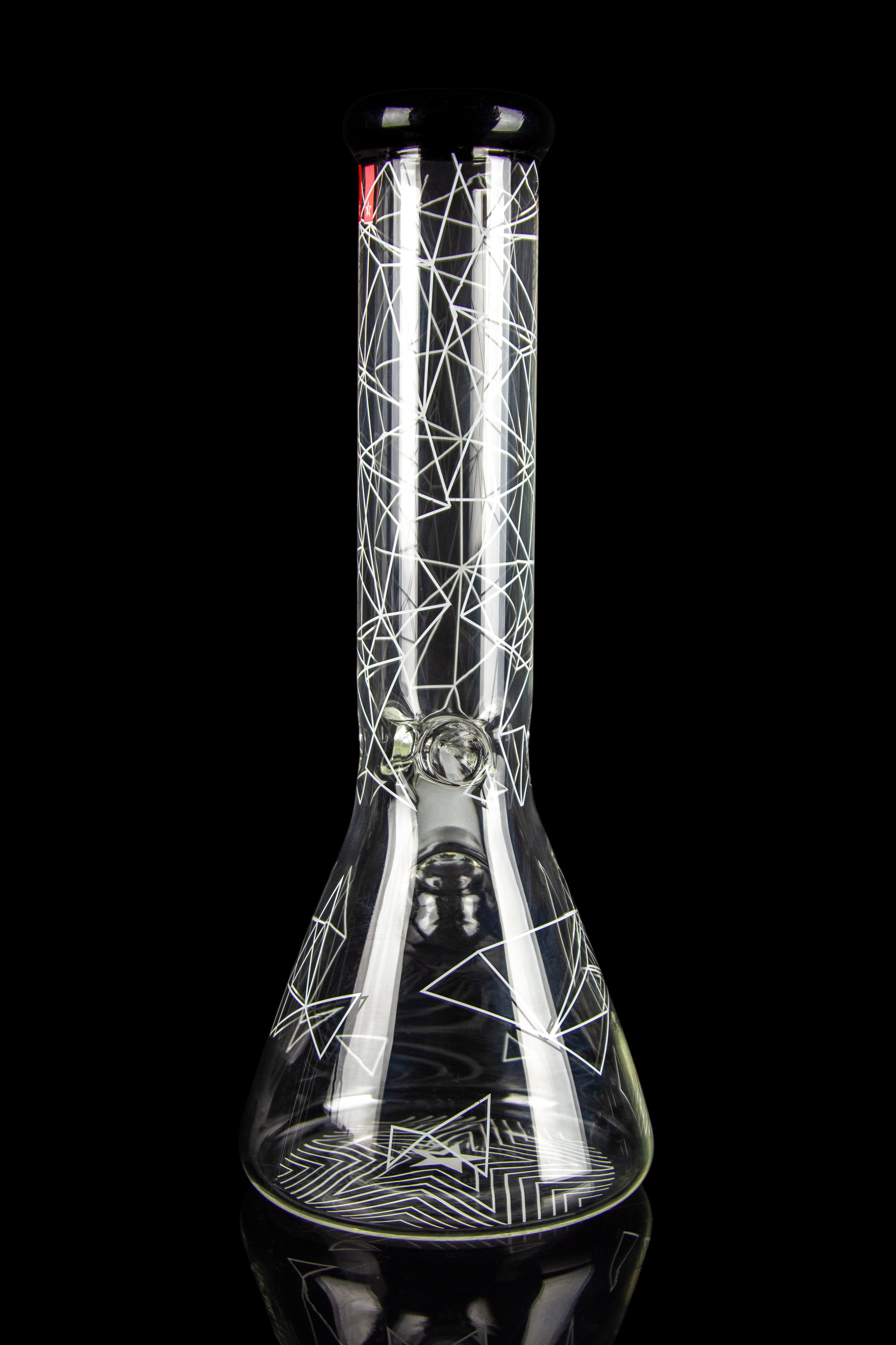 Famous Brandz Space Glass Beaker Ice Bong - A Futuristic Smoking Experience