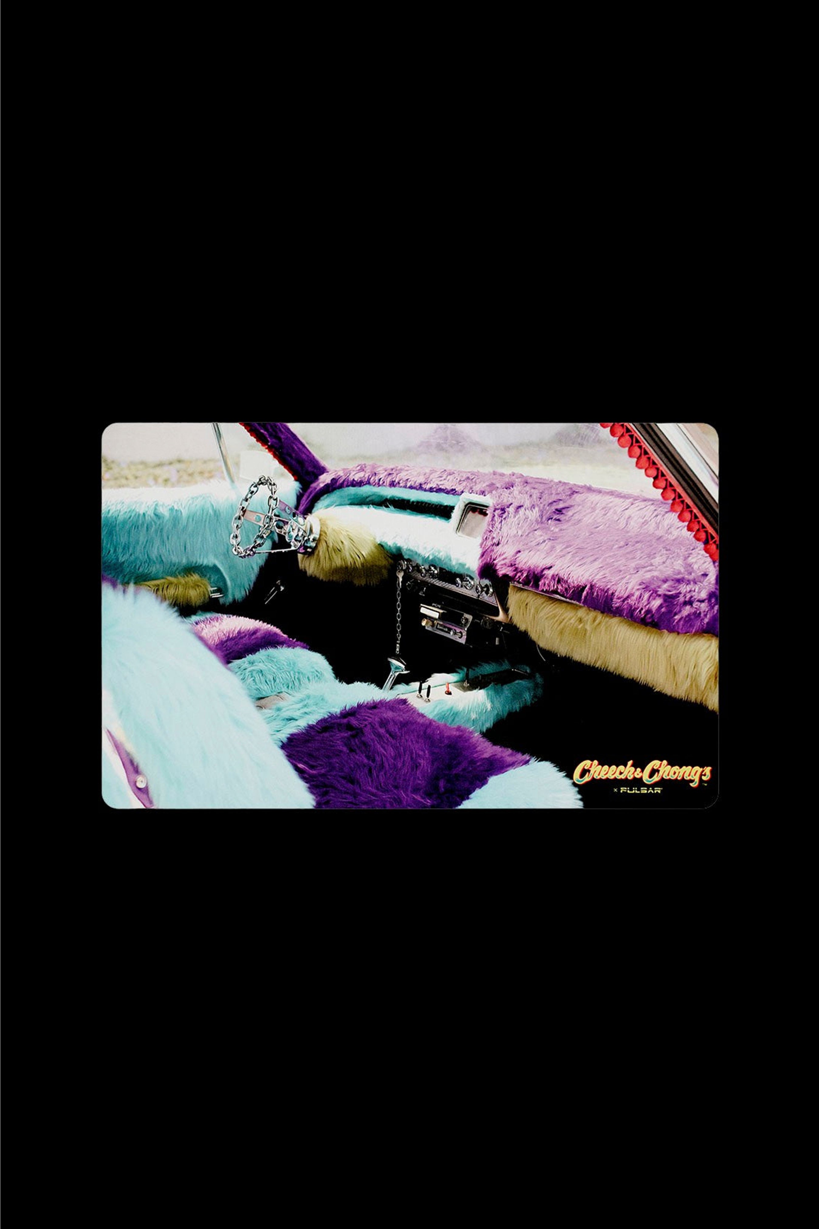 Cheech & Chong's x Pulsar Love Machine Rectangle DabPadz - An Irresistible Dab Mat!
