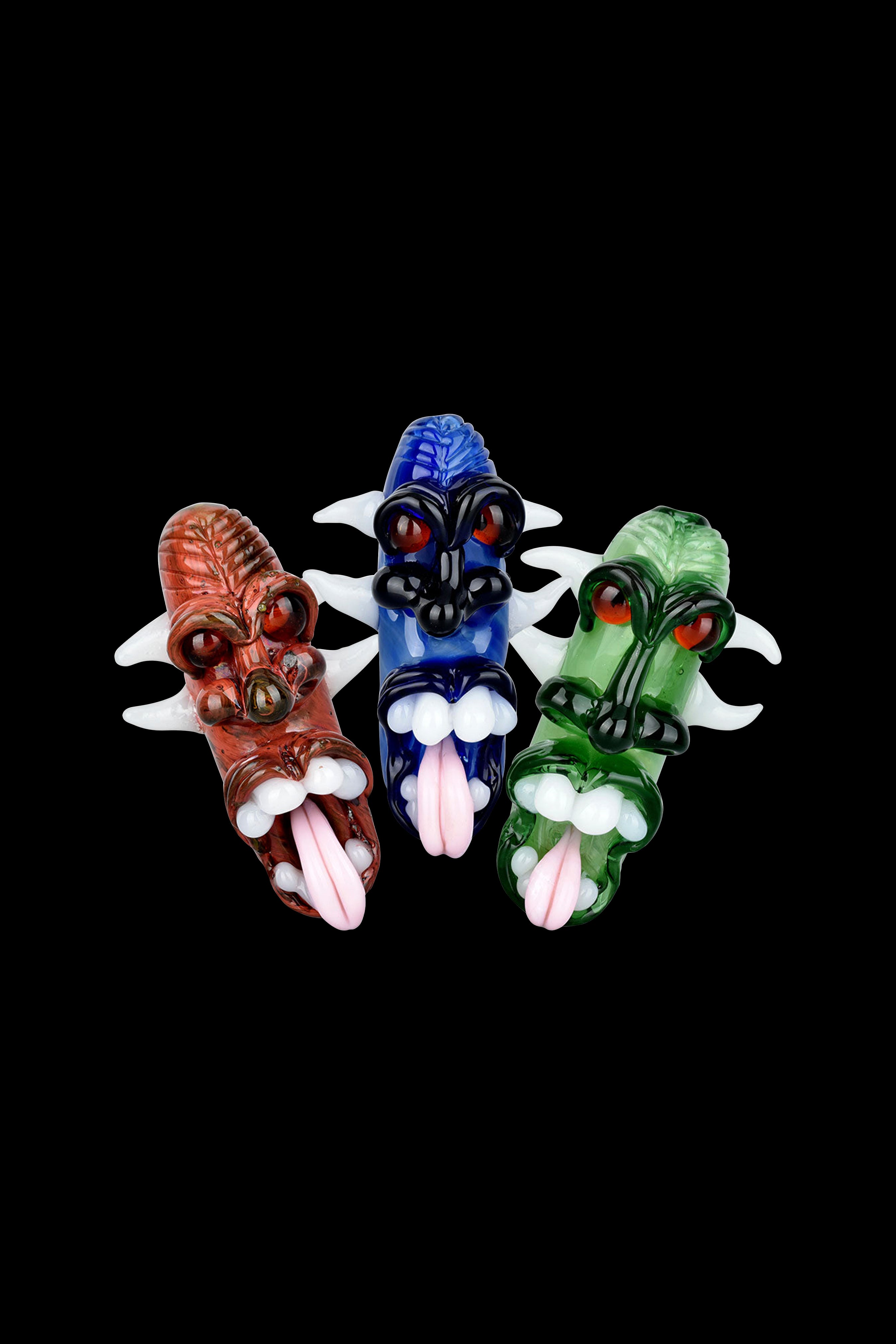 Terrifying Monster Head Hand Pipe
