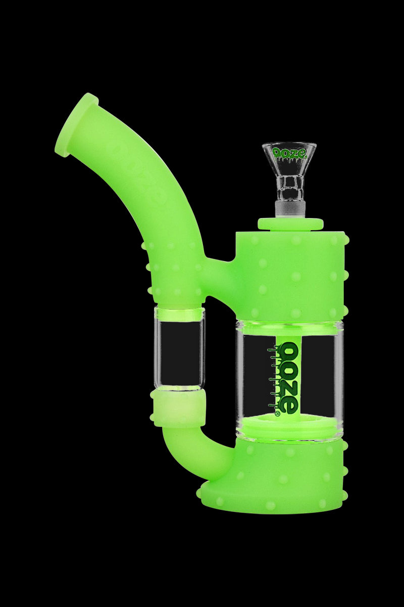Ooze Stack Premium Silicone Water Pipe - Versatile Smoking Essential