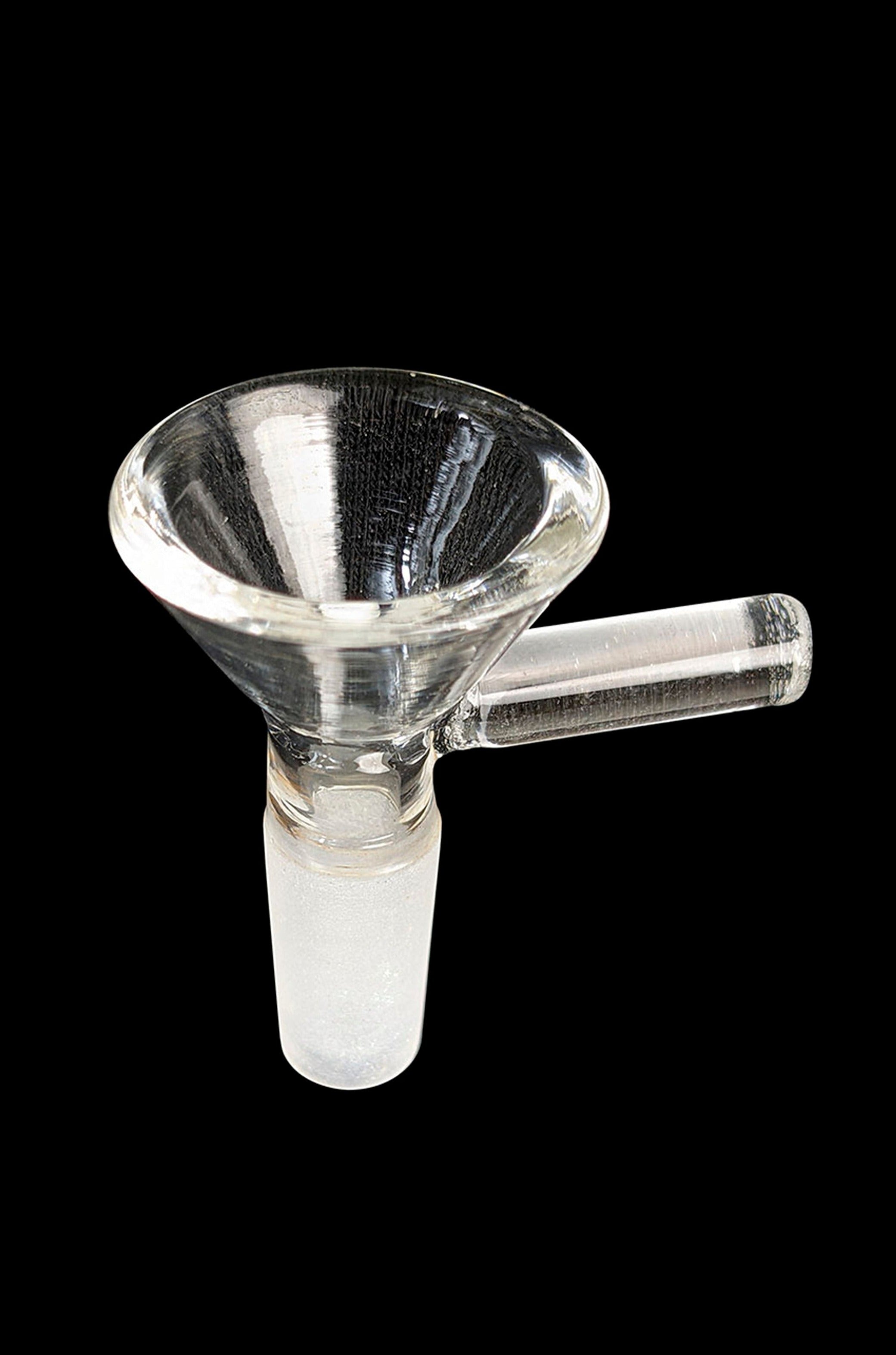 Exquisite 10mm Clear Handle Flower Bowl