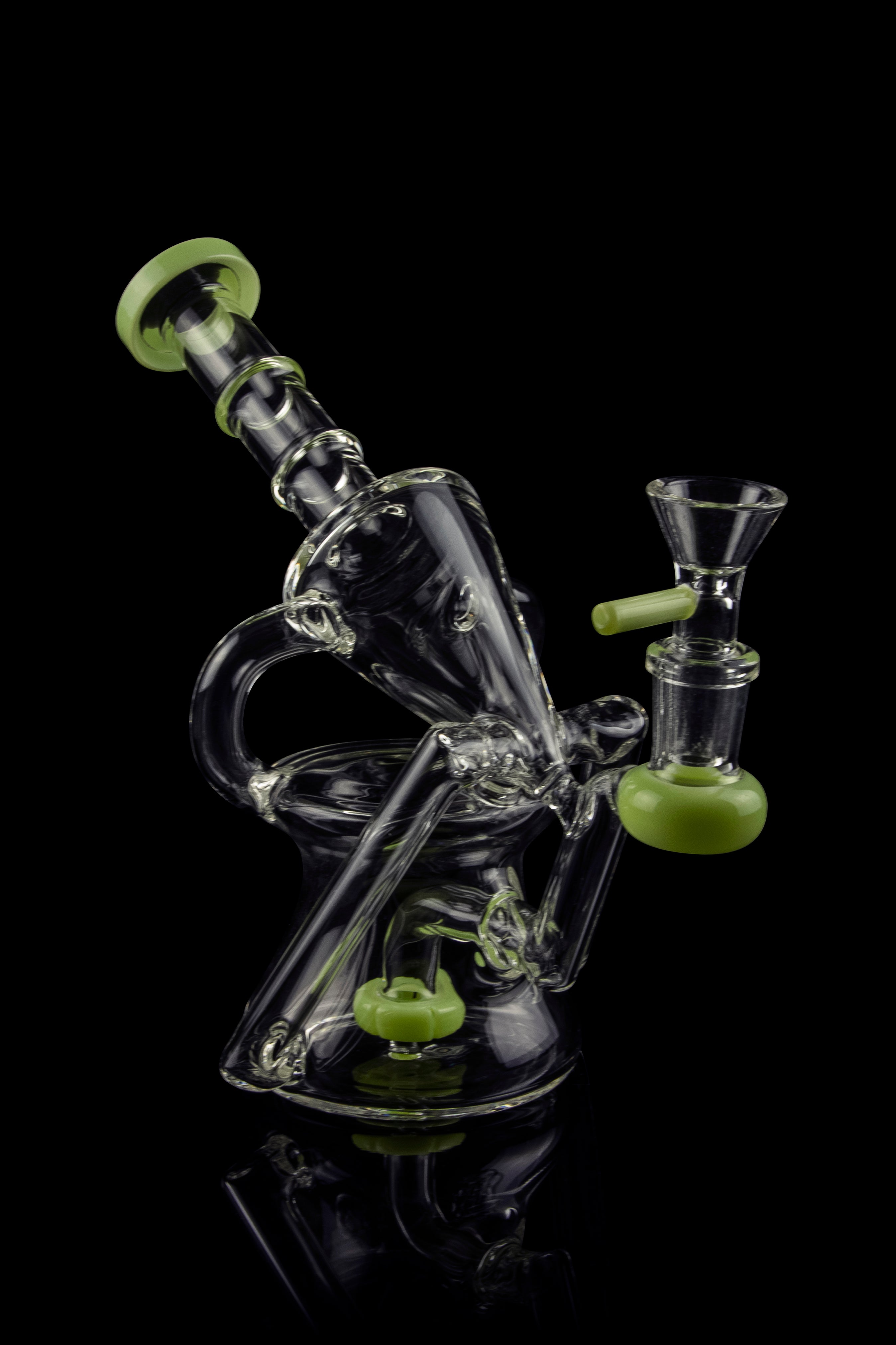 Stylish Funnel Recycler Water Pipe - Your Ultimate Smoking Companion