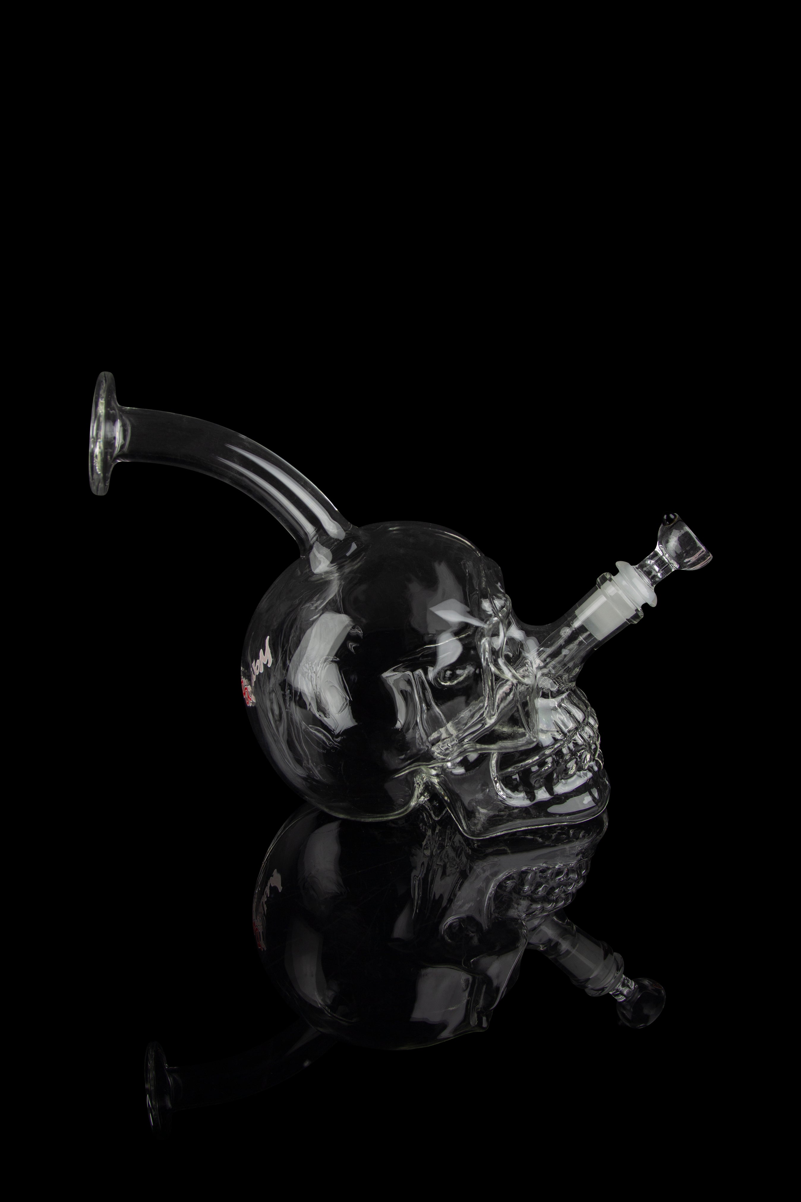 Molino Glass Spooky Skull Bong - A Must - Have for Smokers