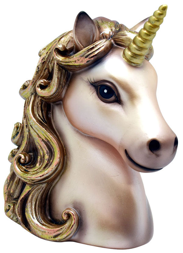 Adorable Polyresin Unicorn Savings Bank