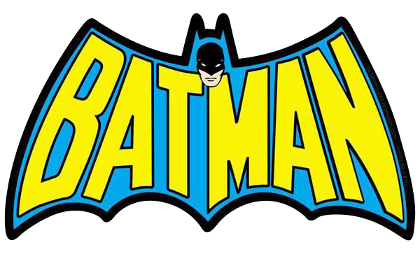 Awesome Batman Retro Logo Die - cut Sticker