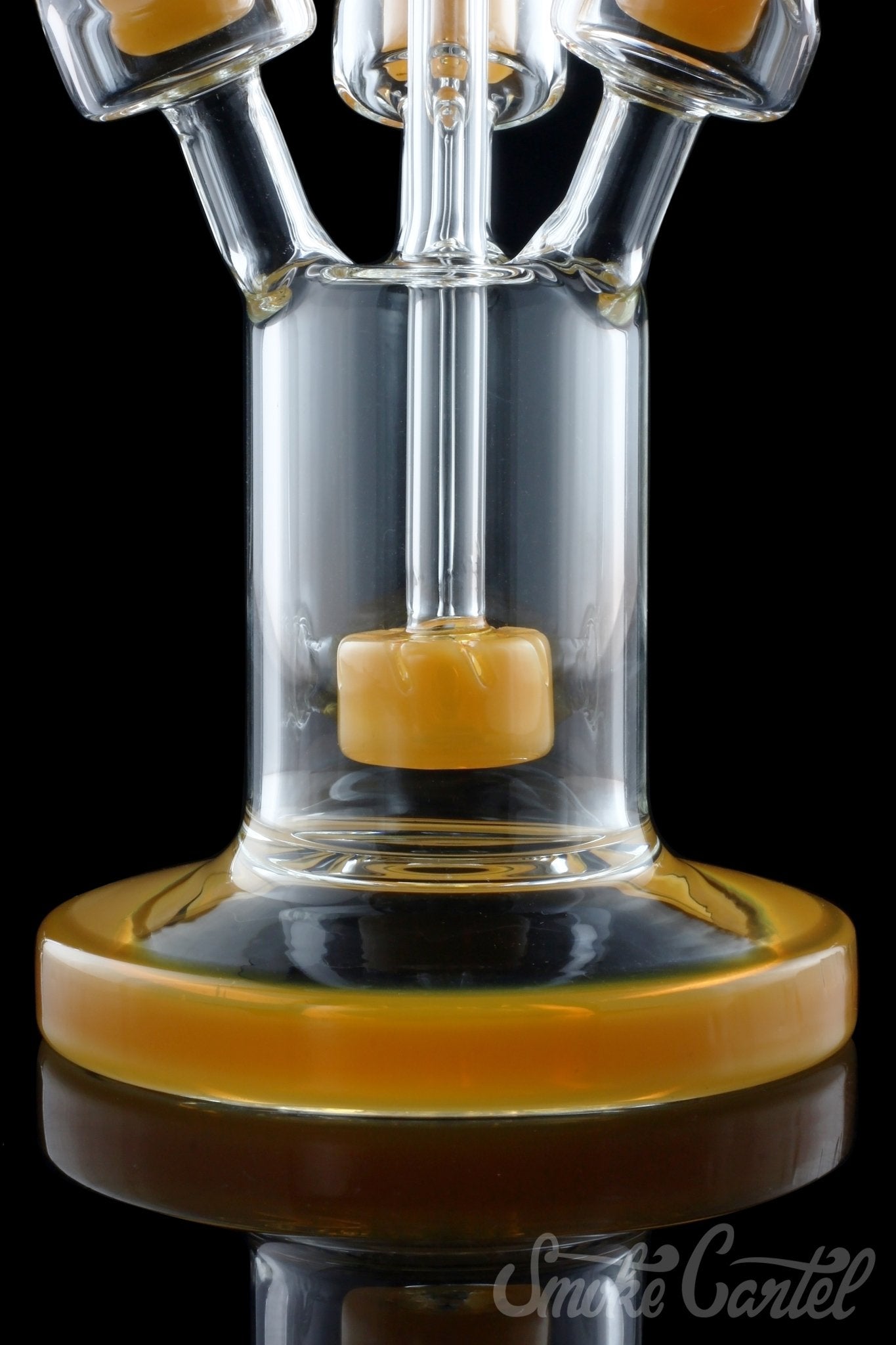 BoroTech Glass Lofn Triple Suspended Swiss Recycler - Elevate Your Smoking Experience