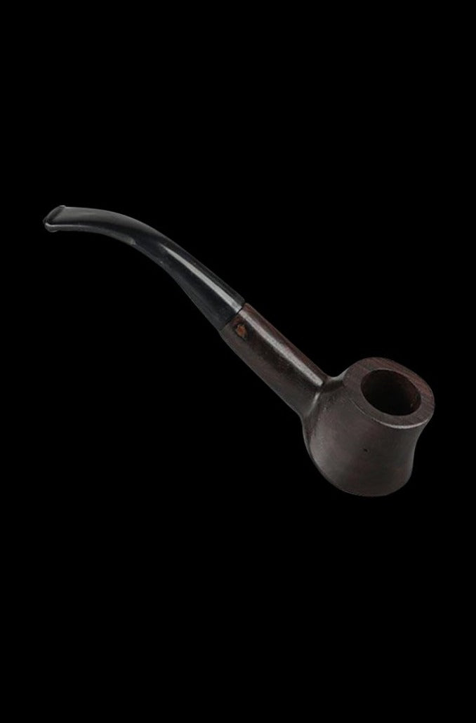 Enchanting Half - Bent Wood Sherlock Pipe