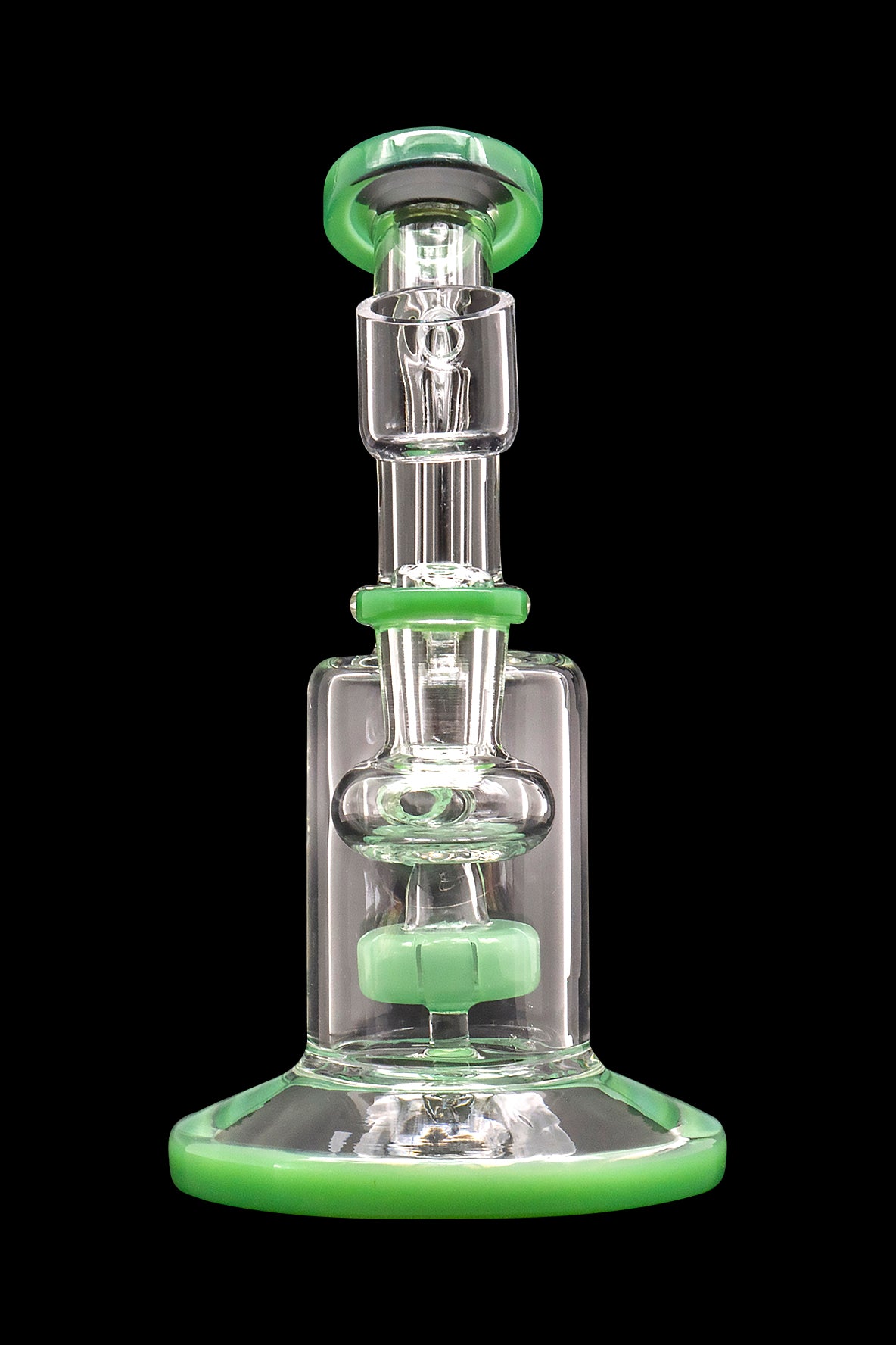 Stylish Colored Accent Dab Rig - Perfect for On-the-Go!
