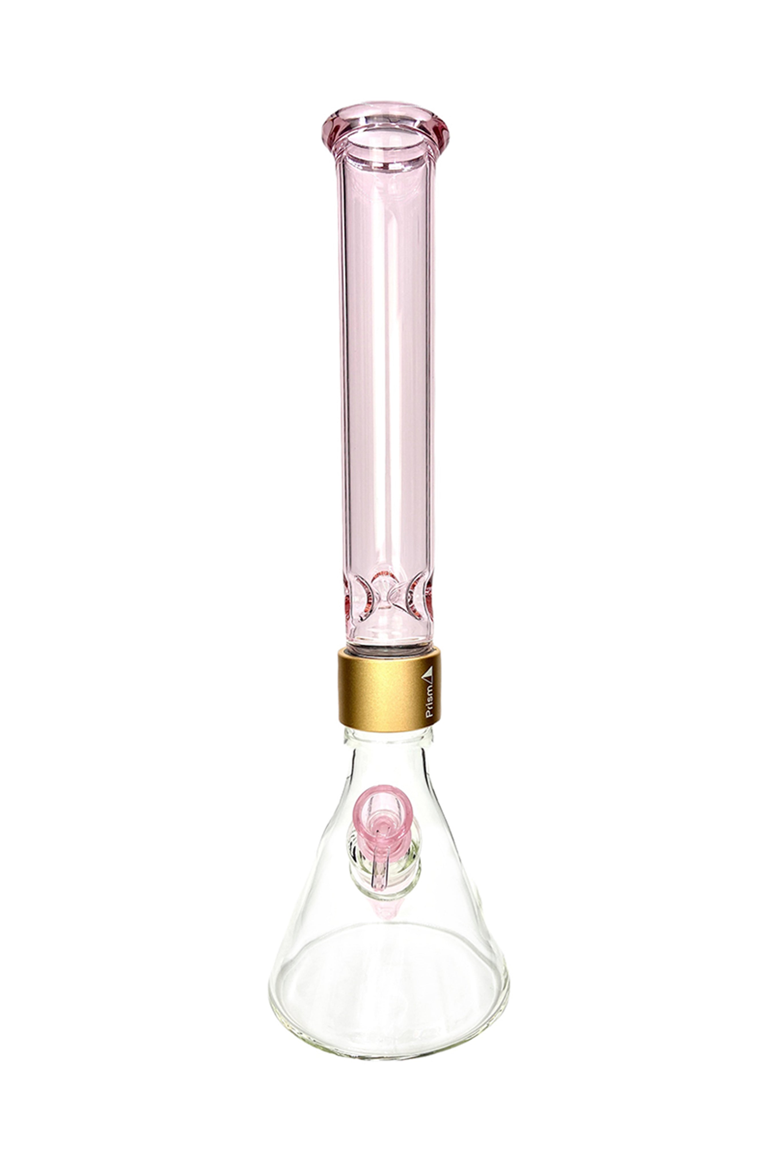 Prism Pink Lemonade Halo Modular Bong - An Irresistible Smoking Companion