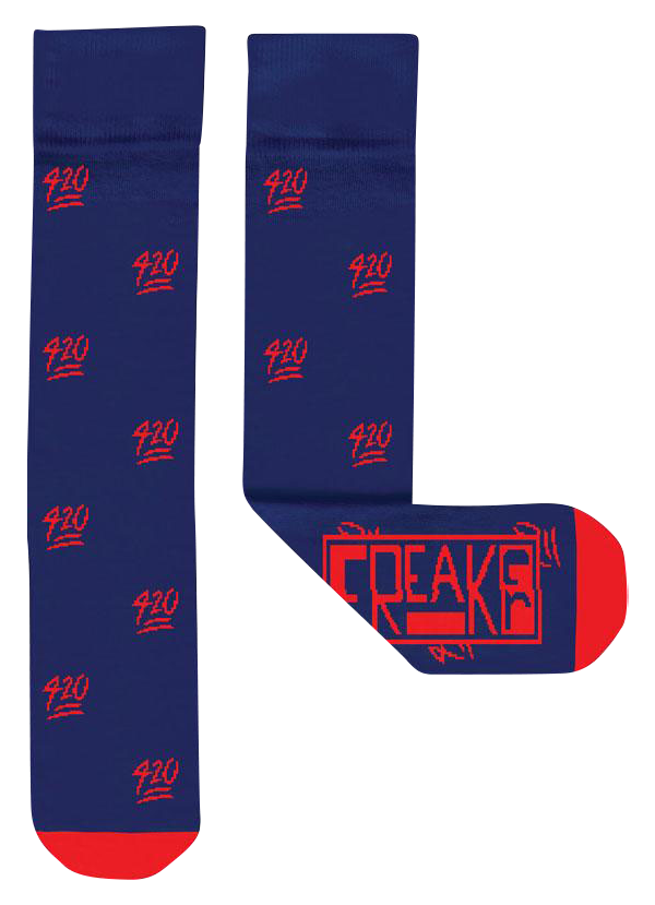 Freaker 420 Themed Socks - Fun and Colorful Footwear