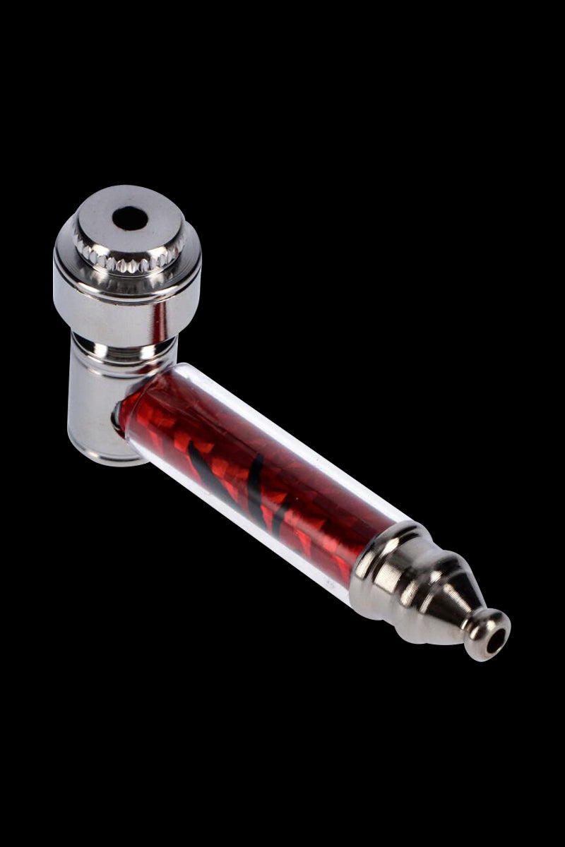 Colorful Metal Hand Pipe - Compact & Durable Smoking Companion