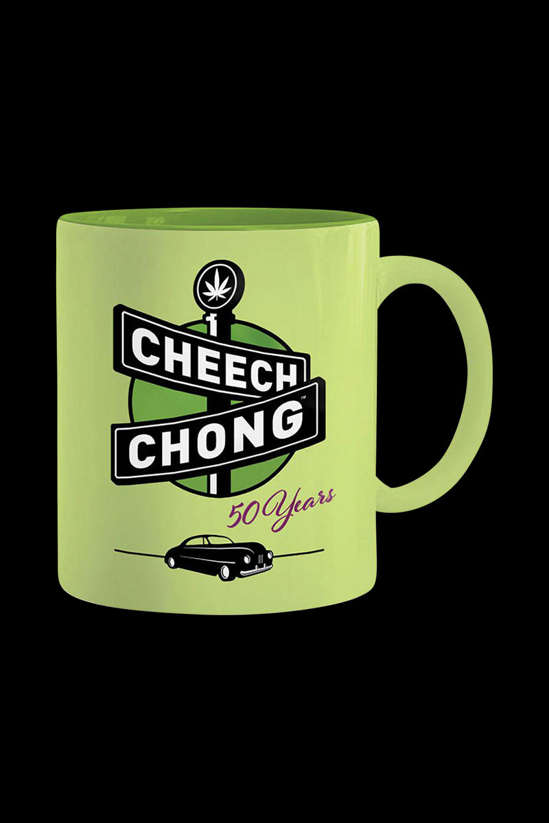Cheech & Chong's Iconic Los Cochinos Green Ceramic Mug