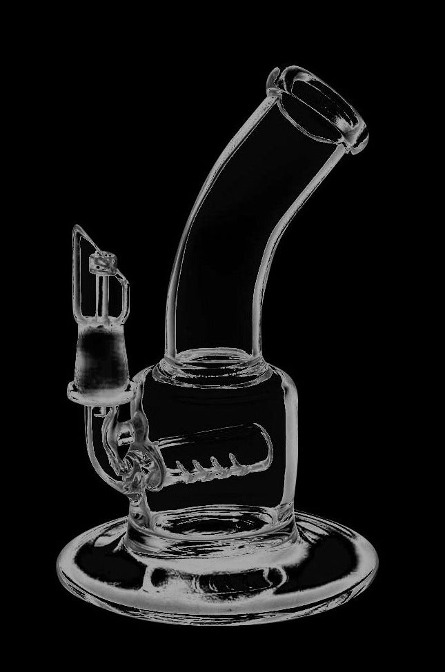 Compact Glass Oil Rig - Ideal for Beginners