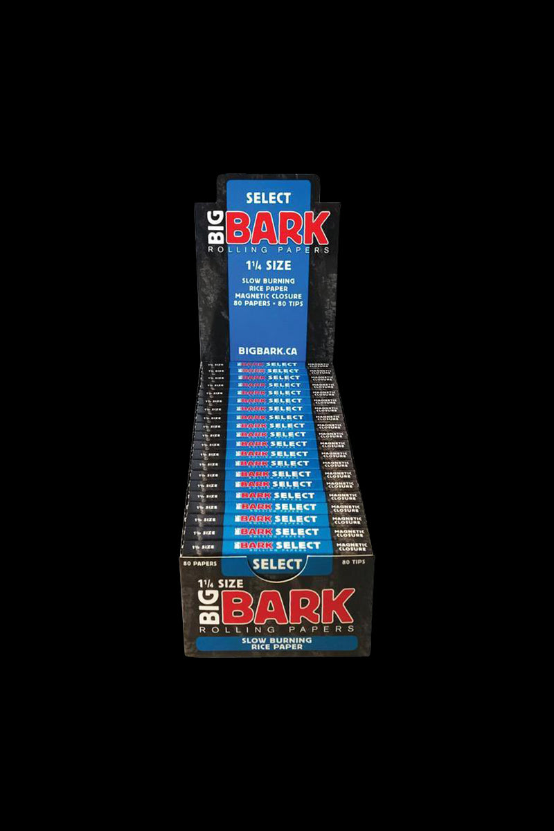 BIGBARK 1 1/4 Select Rolling Papers - Choose 1, 5, or 20 Pack!