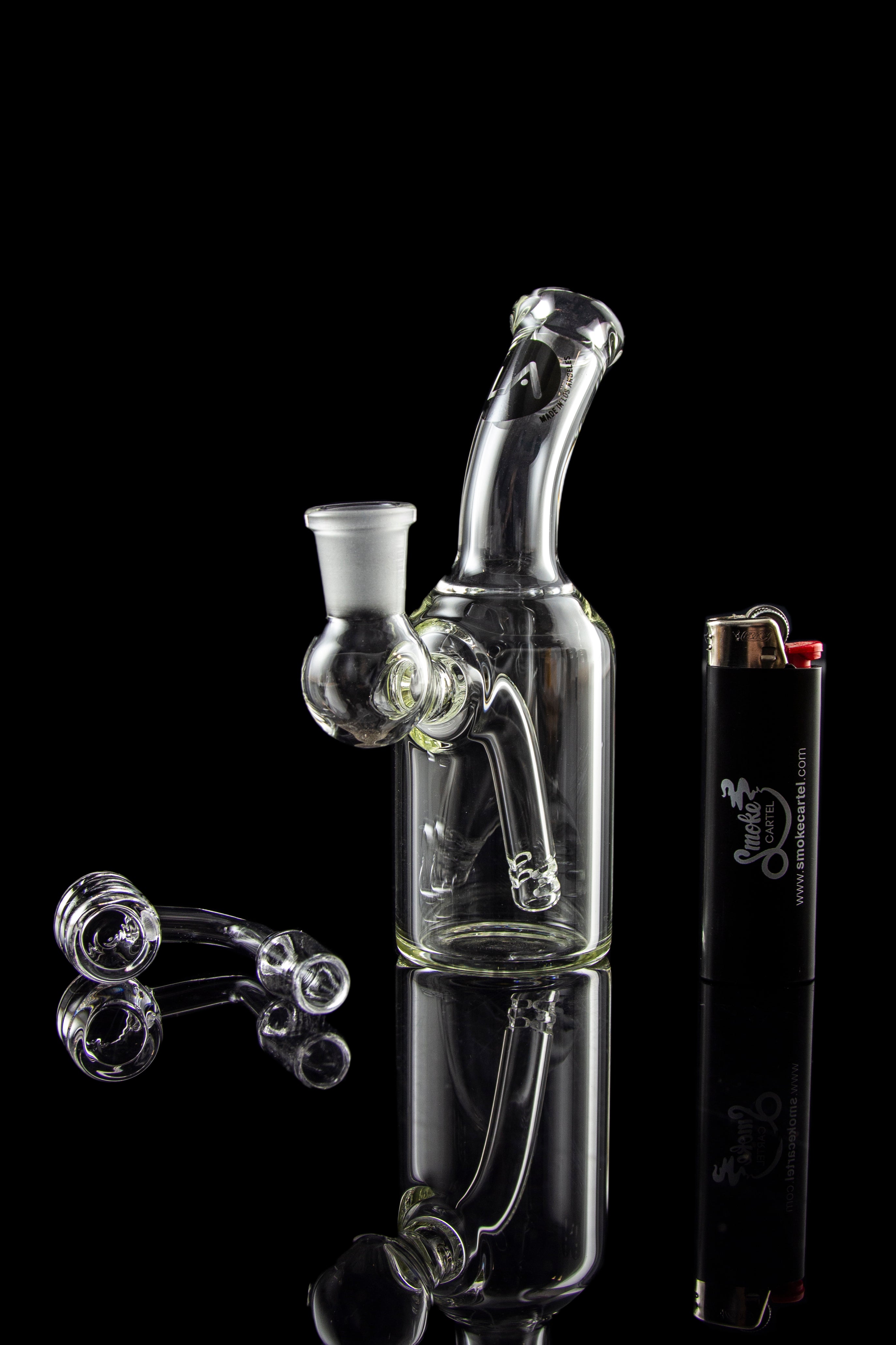 LA Pipes Mini Bent Neck Concentrate Rig: The Tiny Dab Masterpiece