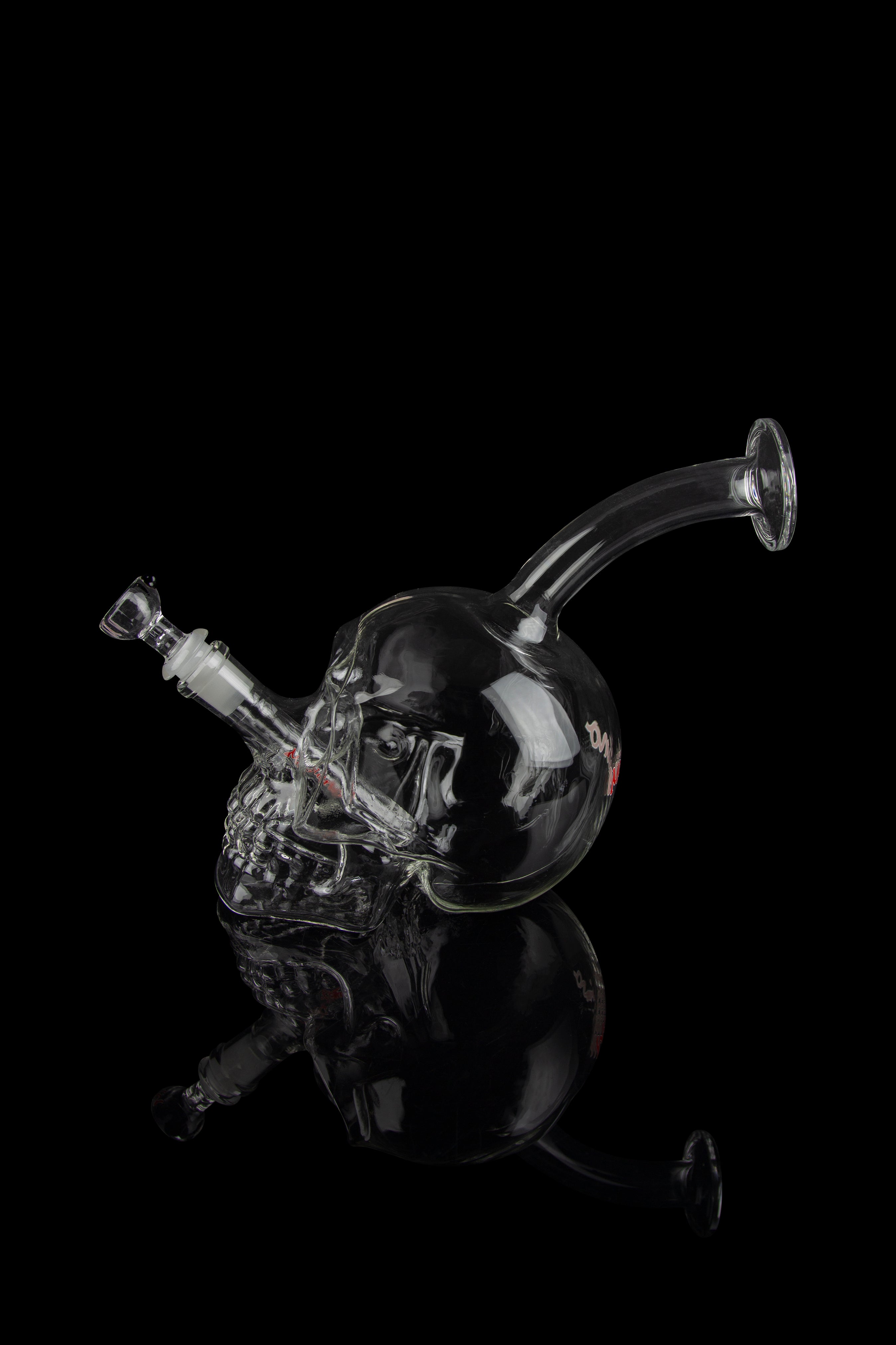 Molino Glass Spooky Skull Bong - A Must - Have for Smokers