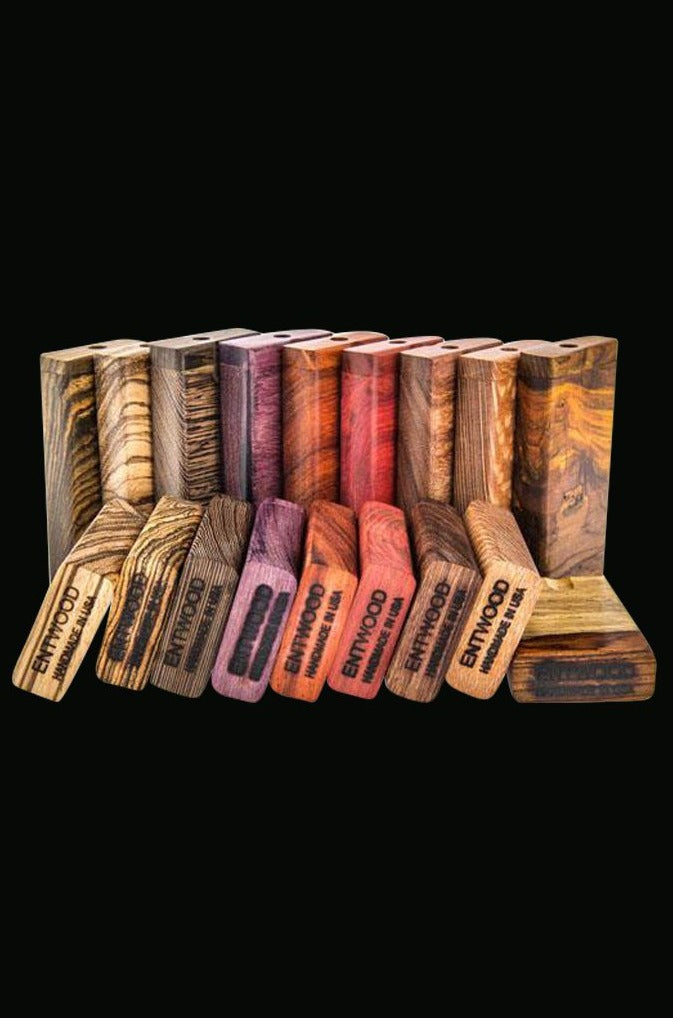 Enticing Entwood Dugouts with Ceramic Bats - 12 Pack Display