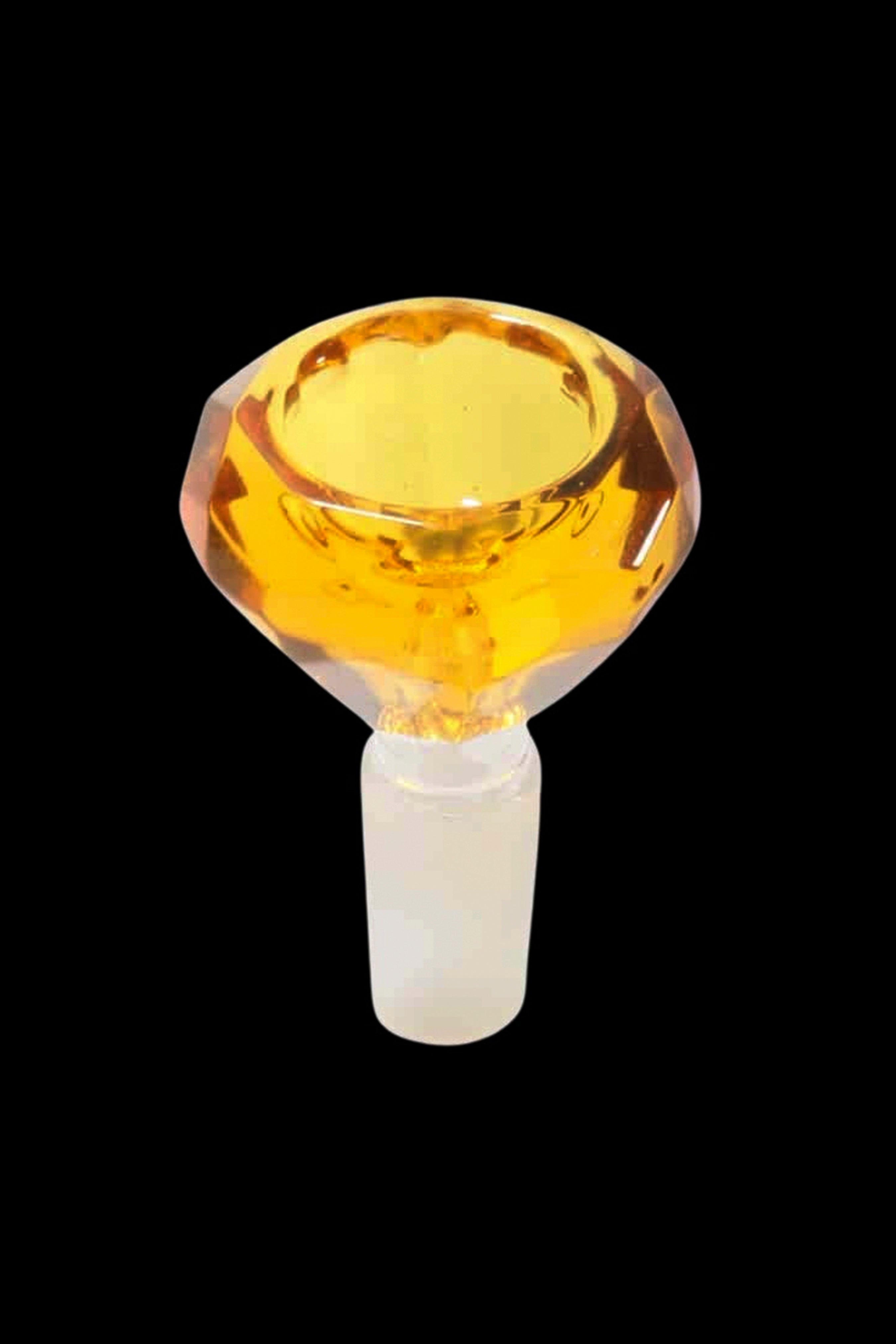 Molino Gold Fashion Glass Bong with Matching Gold Pre - Cooler Set: Smoke Like a Star!