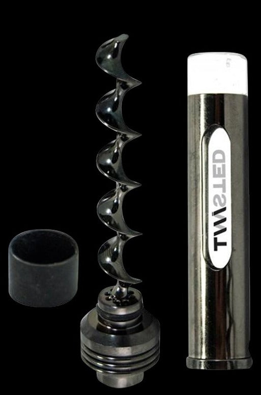 HoneyStick Twisted HTR Premium Glass Blunt Pipe