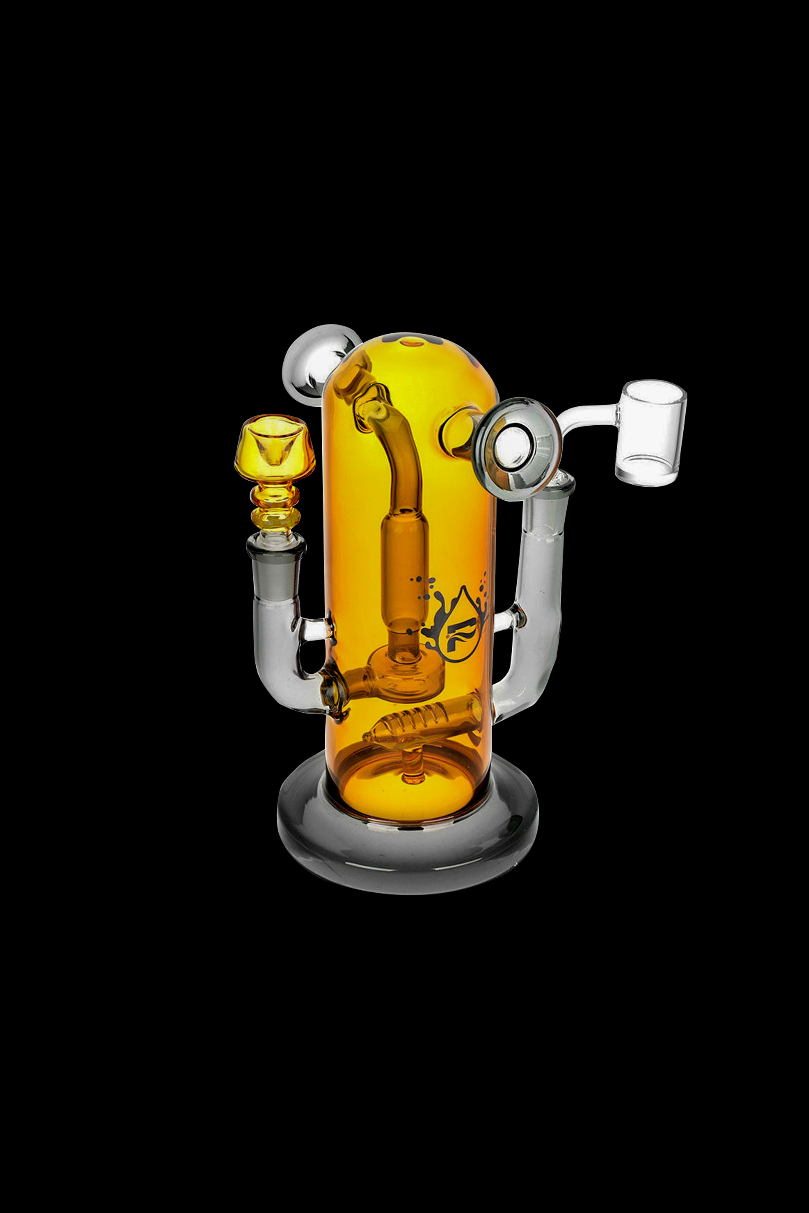 Pulsar Double Trouble: The Ultimate Dry Pipe & Dab Rig for Dual Enjoyment