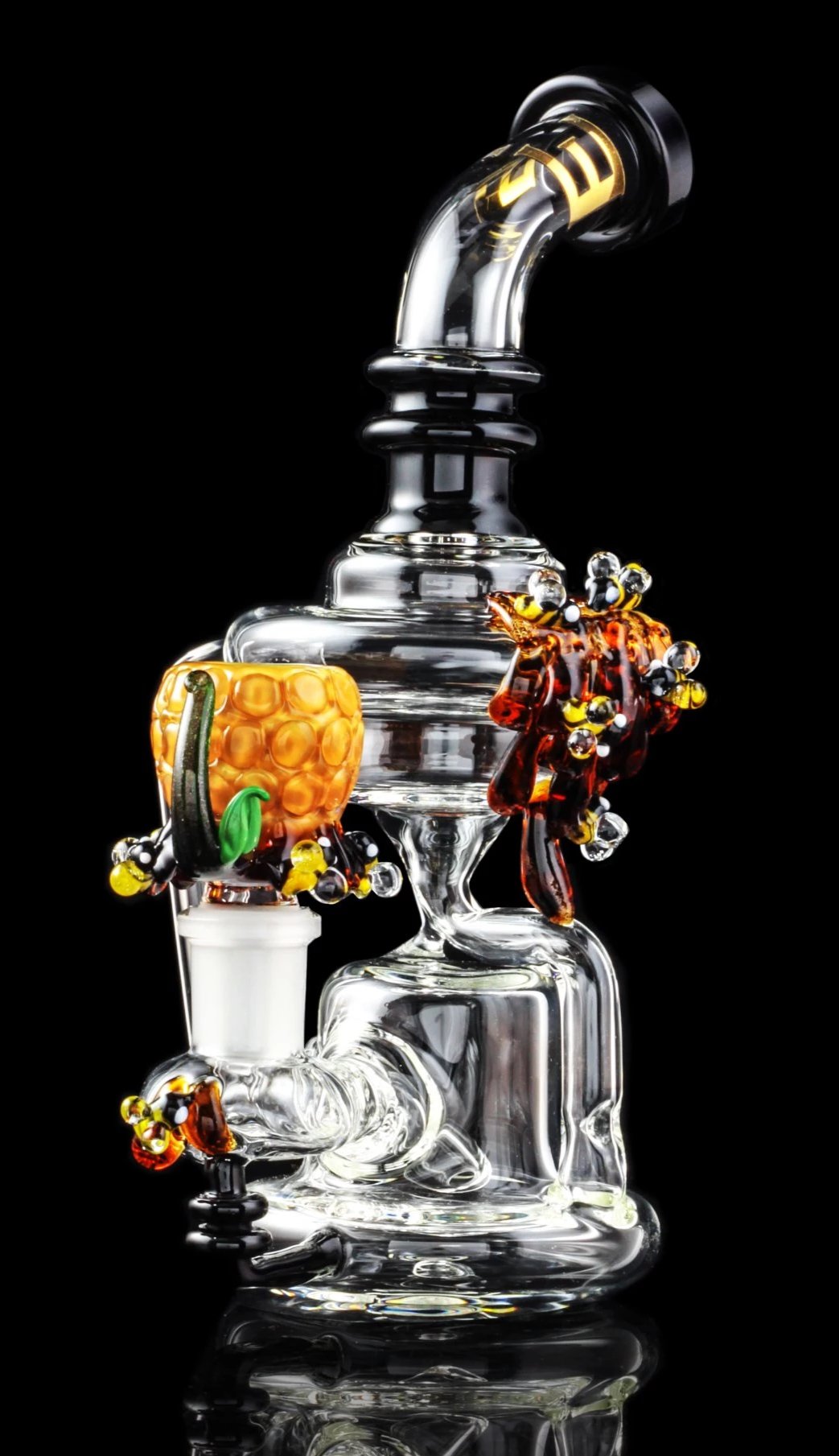 Empire Glassworks Mini Beehive Recycler - A Buzzworthy Smoking Companion