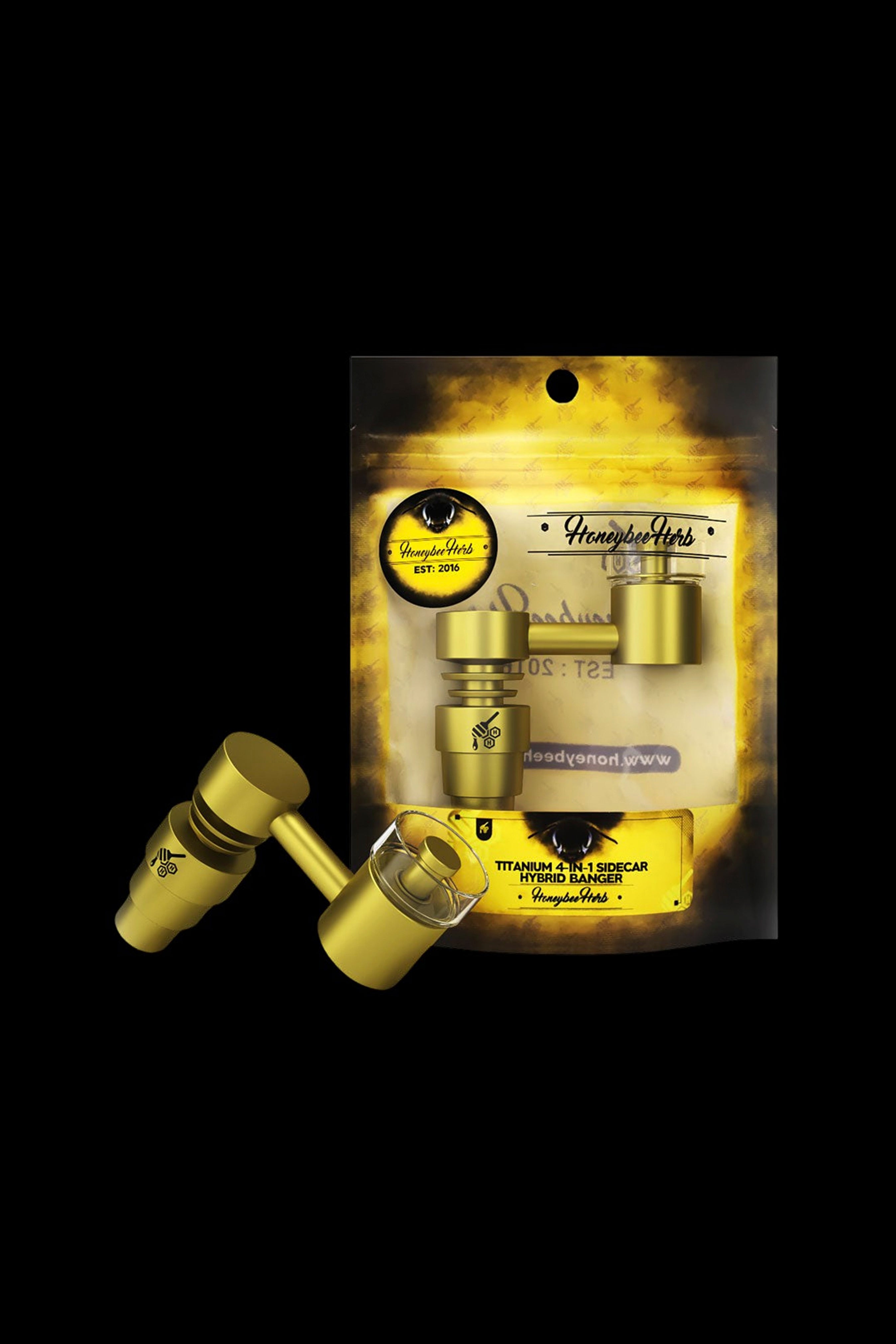 Honeybee Herb's Ultimate Titanium 4-In-1 Sidecar Hybrid Banger Dab Nail
