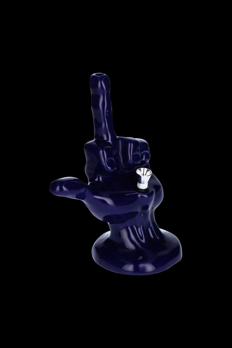Cool Middle Finger Ceramic Smoking Pipe