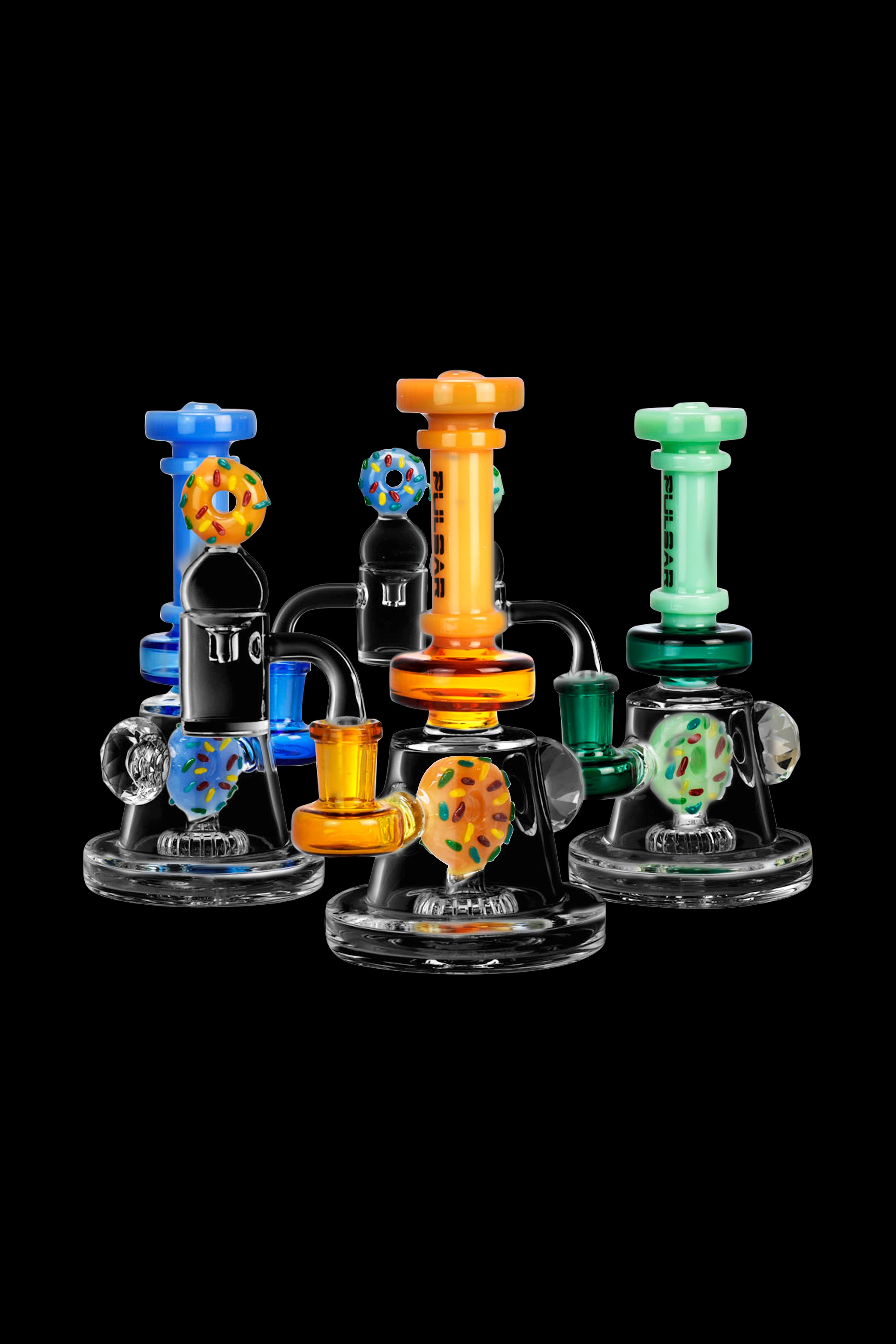 Pulsar's Stunning Donut Diamond Dab Rig Set