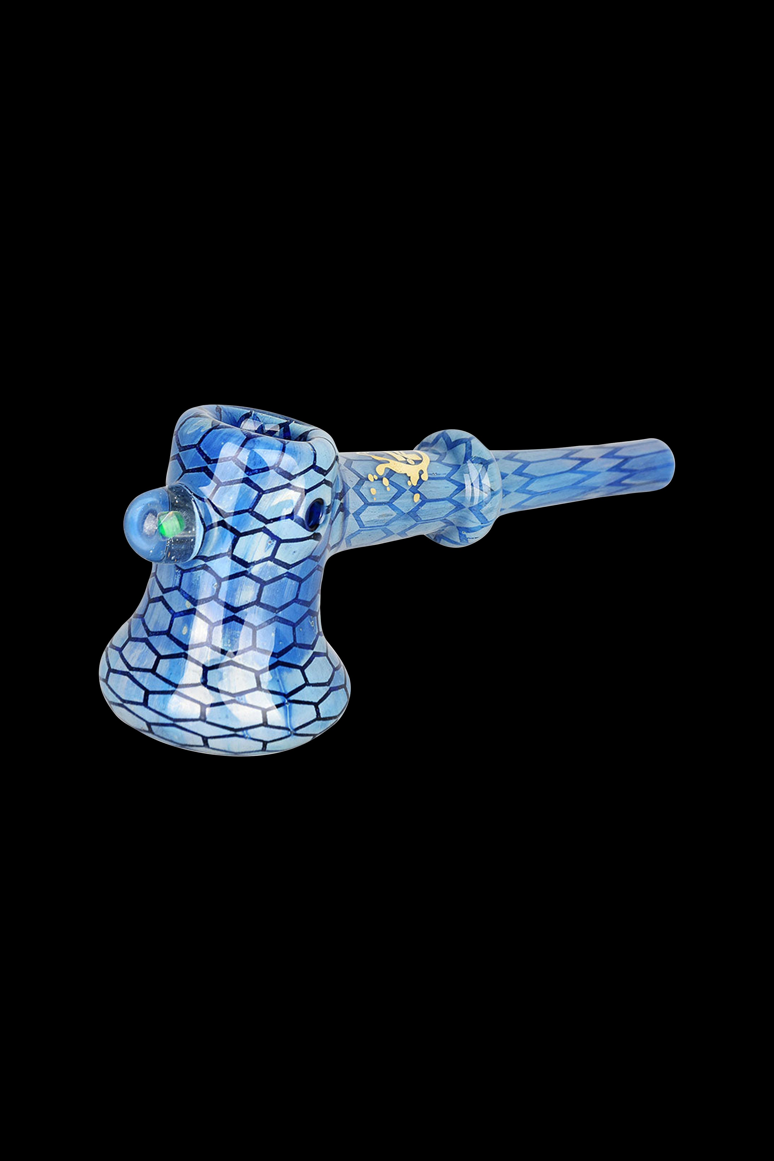 Pulsar Deco Hammer Hand Pipe: Opal Bead Edition