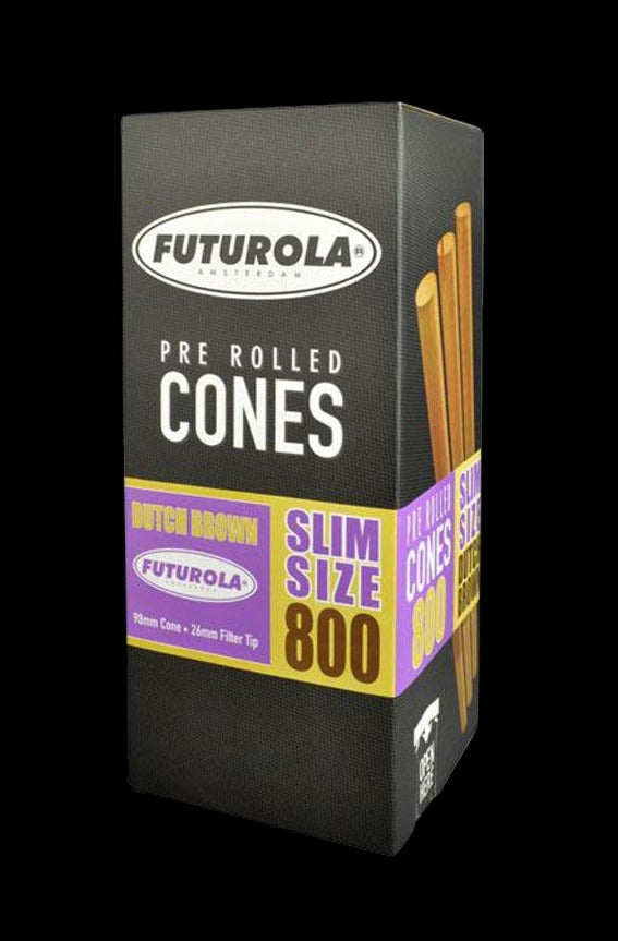 Futurola Slim Size Cones - Massive 800 Pack! Quick Rollers' Delight