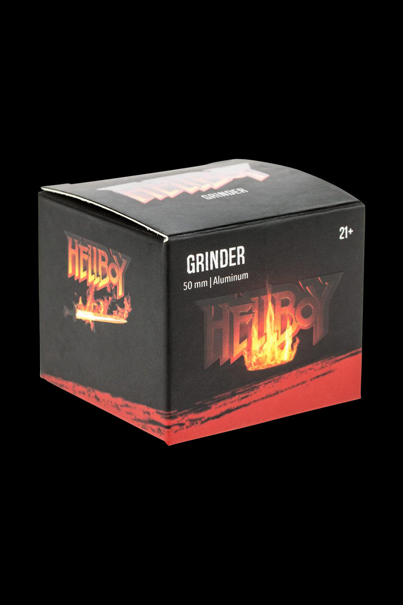 Hellboy Demon Head 4 - part Magnetic Aluminum Herb Grinder