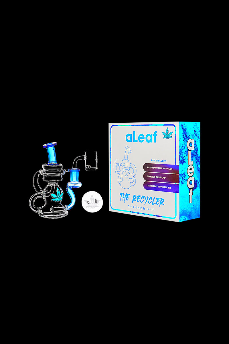 aLeaf's Premium Recycler Rig Spinner Kit - Unleash the Ultimate Dab Experience!