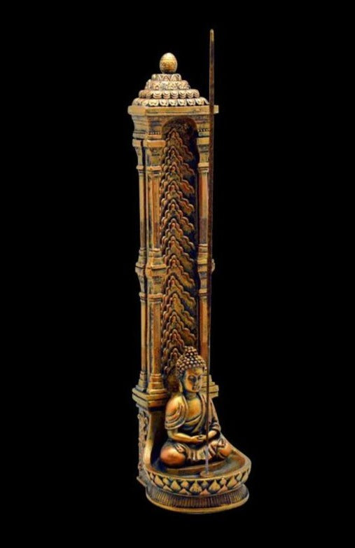Enchanting Buddha Shrine Incense Holder - A Spiritual Centerpiece
