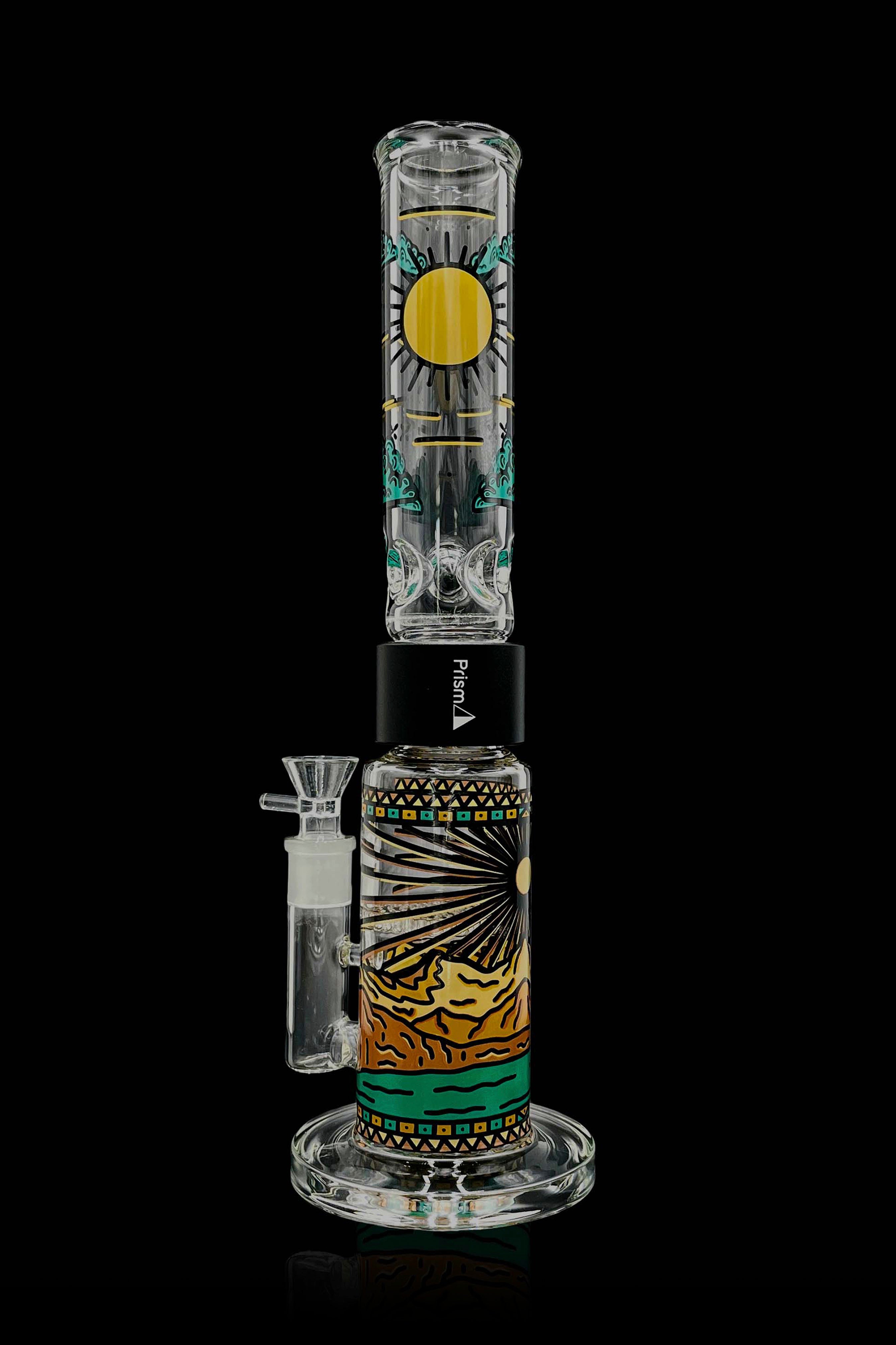 Prism Desert Dream'n Big Honeycomb Single Stack - A Premium Water Pipe