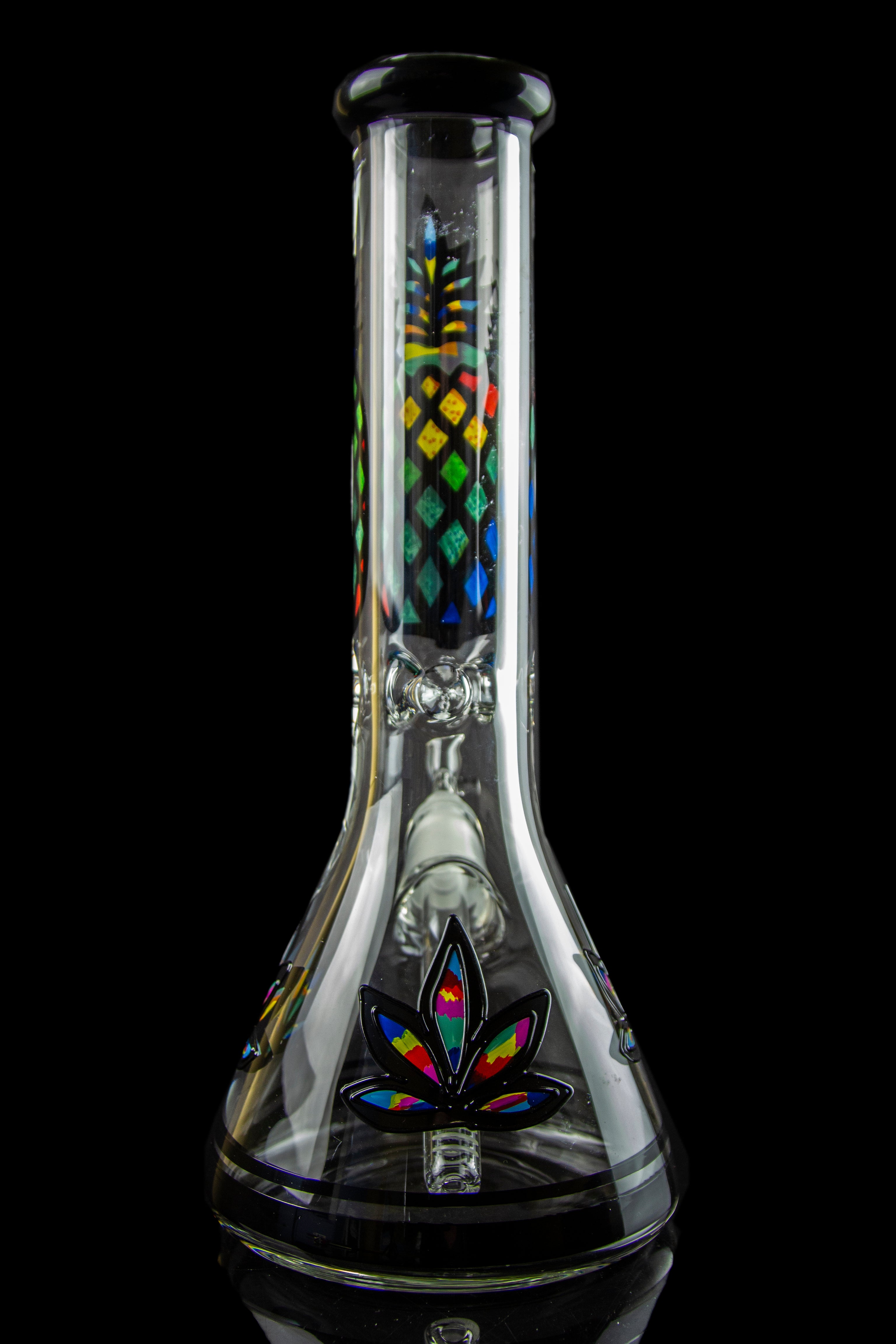 Trippy Pineapple Beaker Bong: A Psychedelic Smoking Experience
