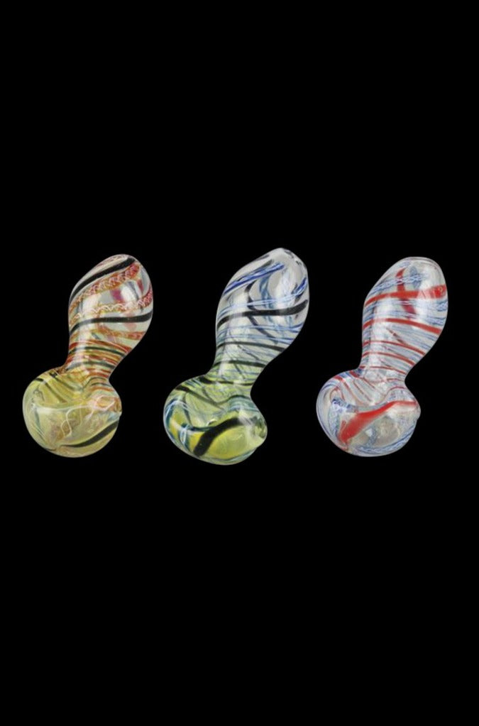 Enchanting Inside-Out Twisted Glass Pipe