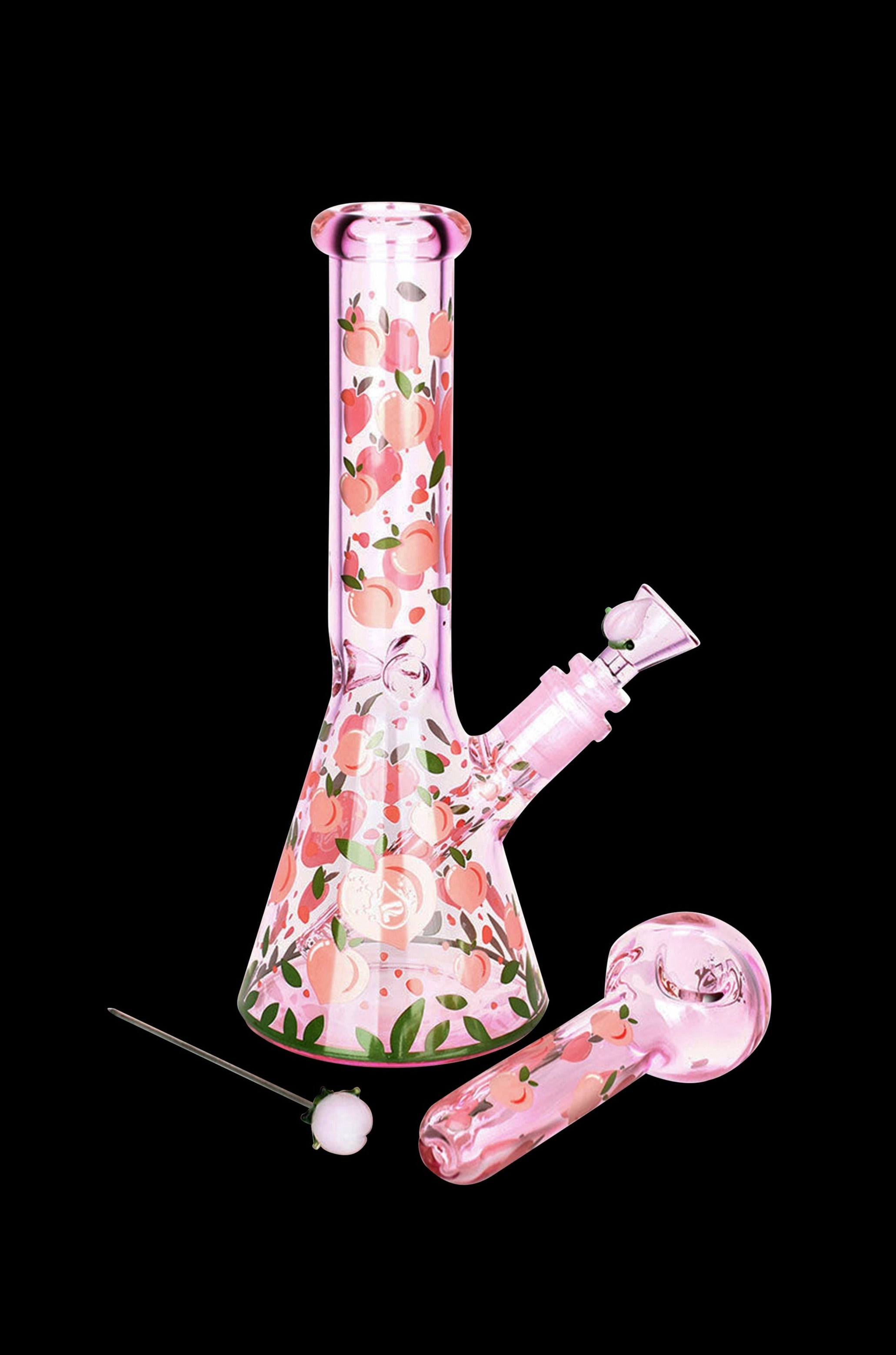 Pulsar Fruit Series Peaches & Cream Glow Pipe Set - A Smoking Sensation!