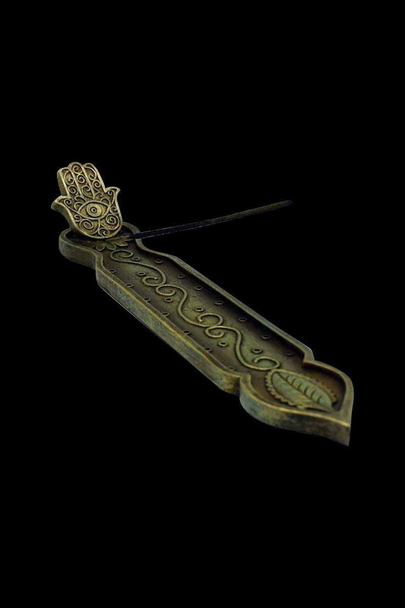 Enchanting Hamsa Hand Incense Burner