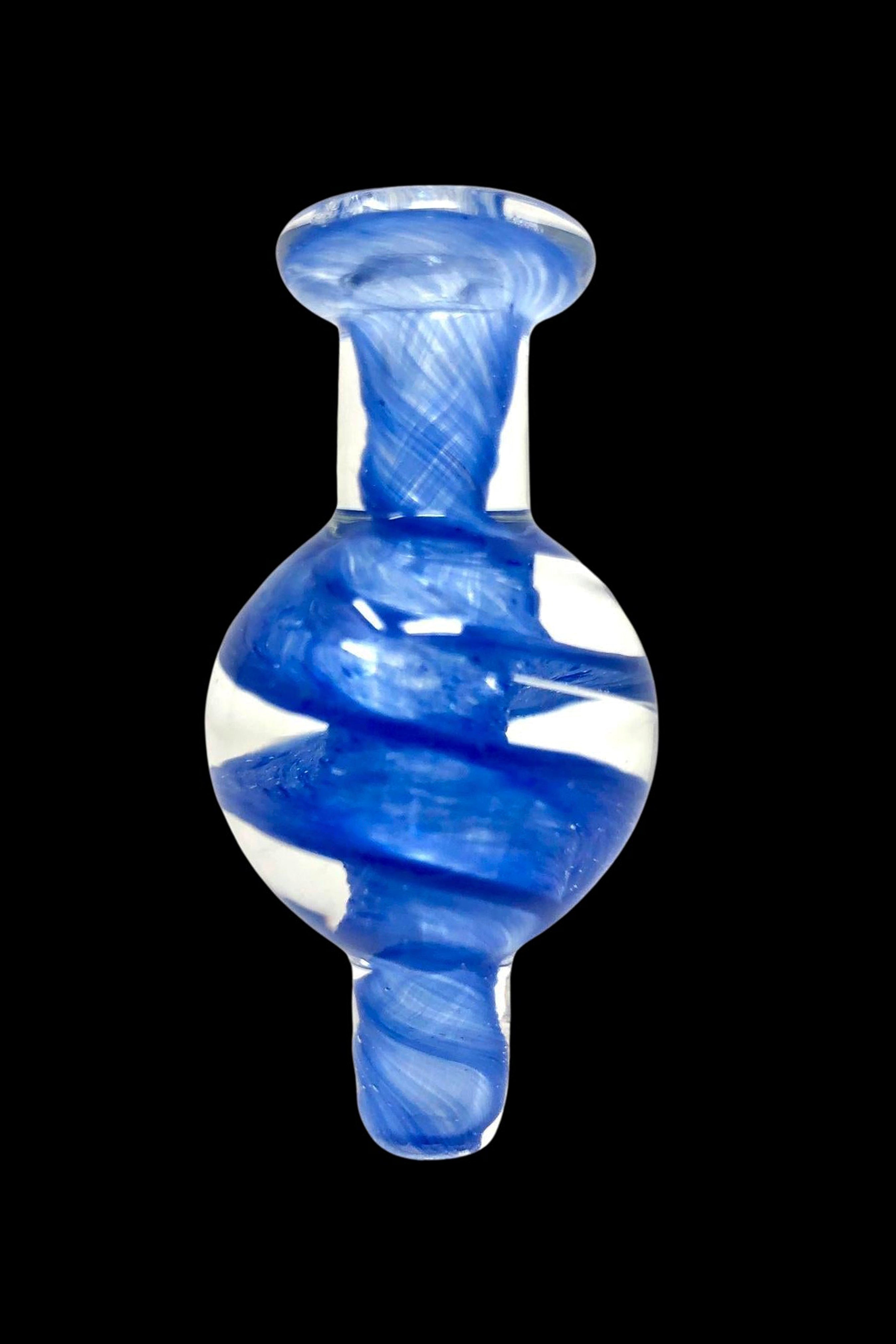 AFM Colored Glass Spiral Airflow Carb Cap - Elevate Your Dabbing!