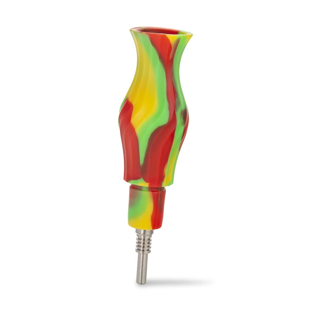 Ooze Ozone 4-in-1 Silicone Hybrid Water Pipe & Dab Straw