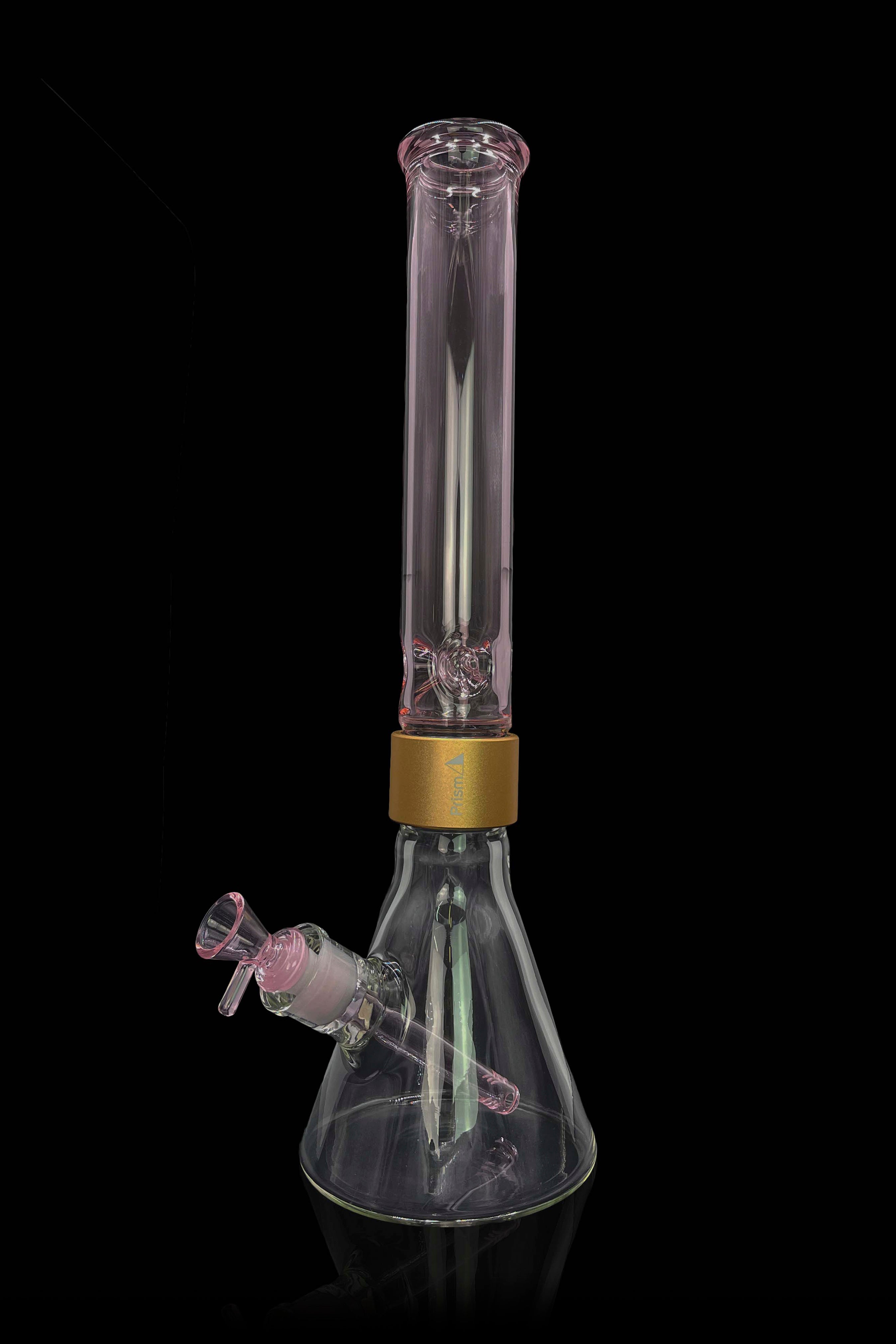 Prism Pink Lemonade Halo Modular Bong - An Irresistible Smoking Companion