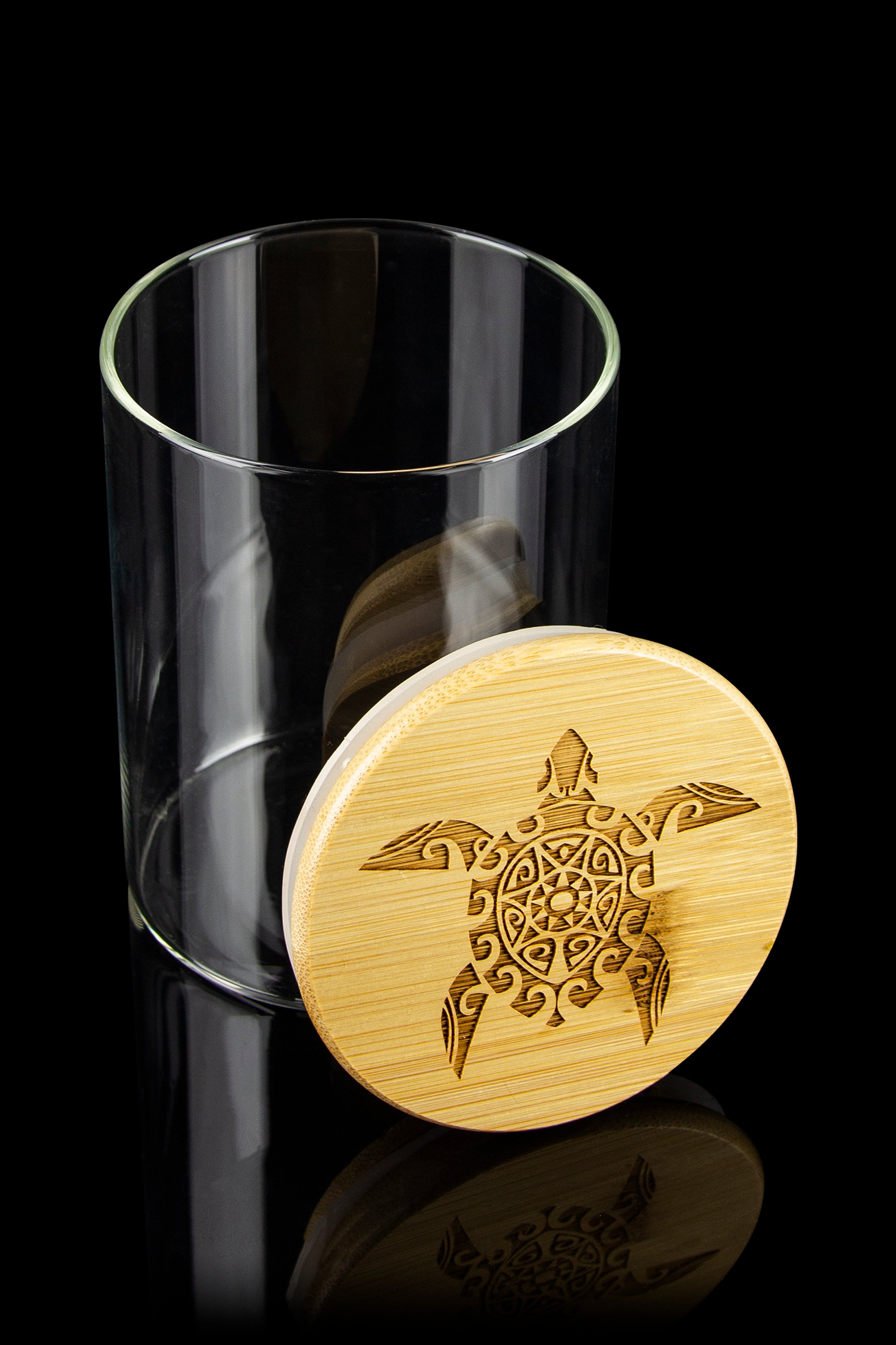 Hakuna Supply Premium Bamboo Stash Jar - Style and Function Combined