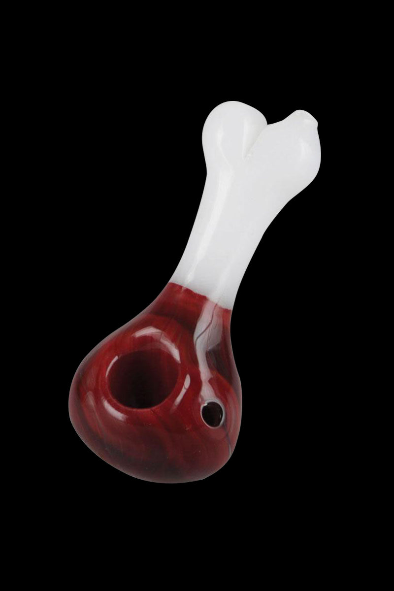 Chicken Leg Inspired Glass Hand Pipe