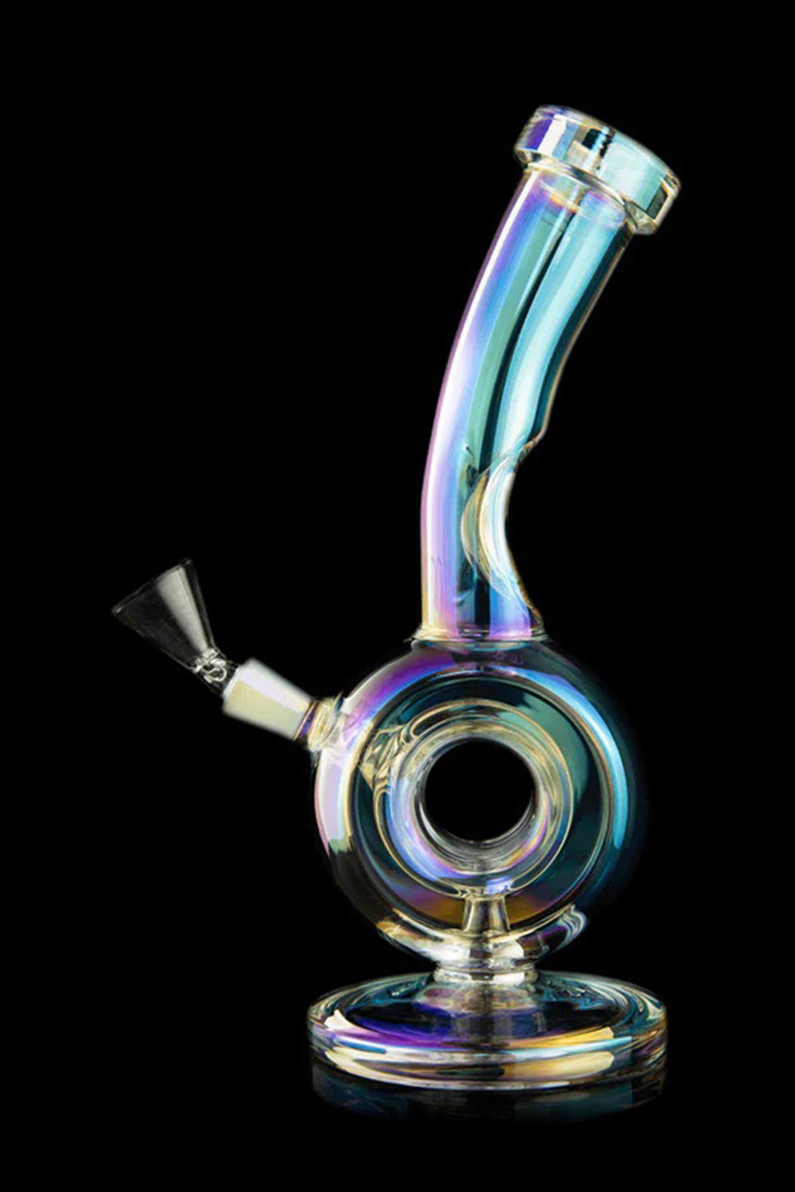 MJ Arsenal's Stunning Limited Edition Iridescent Saturn Mini Water Pipe