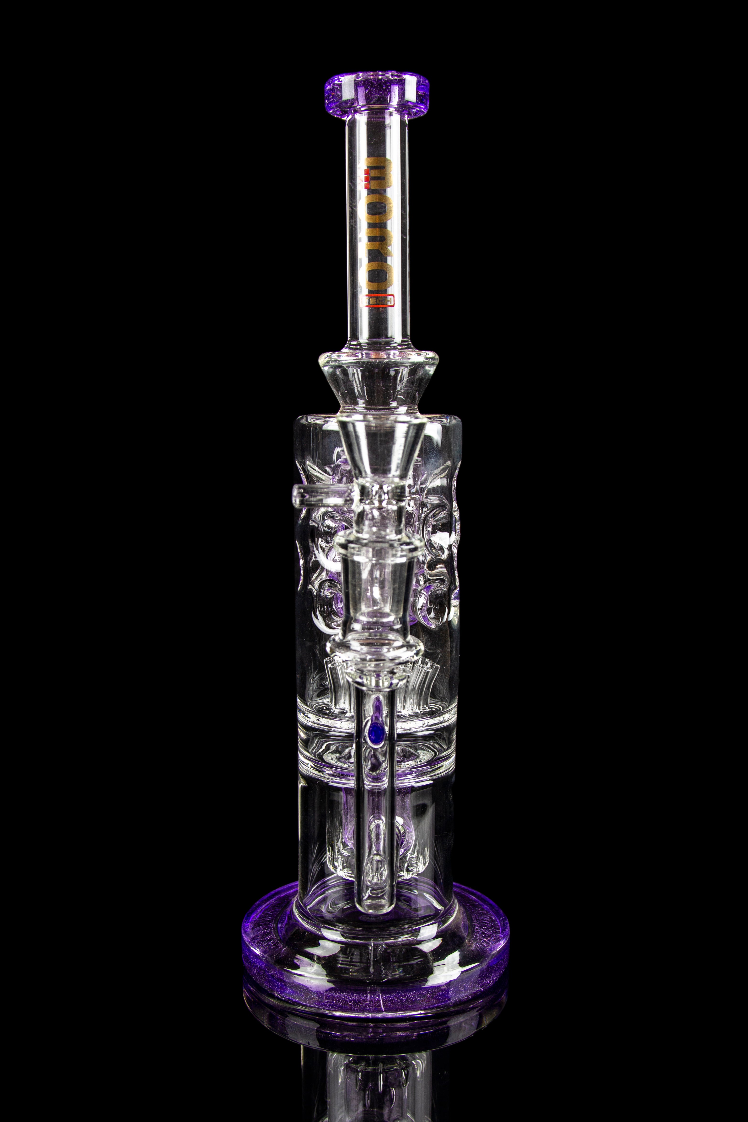 BoroTech Glass Midgard: Inverted Showerhead to Sprinkler Perc Water Pipe