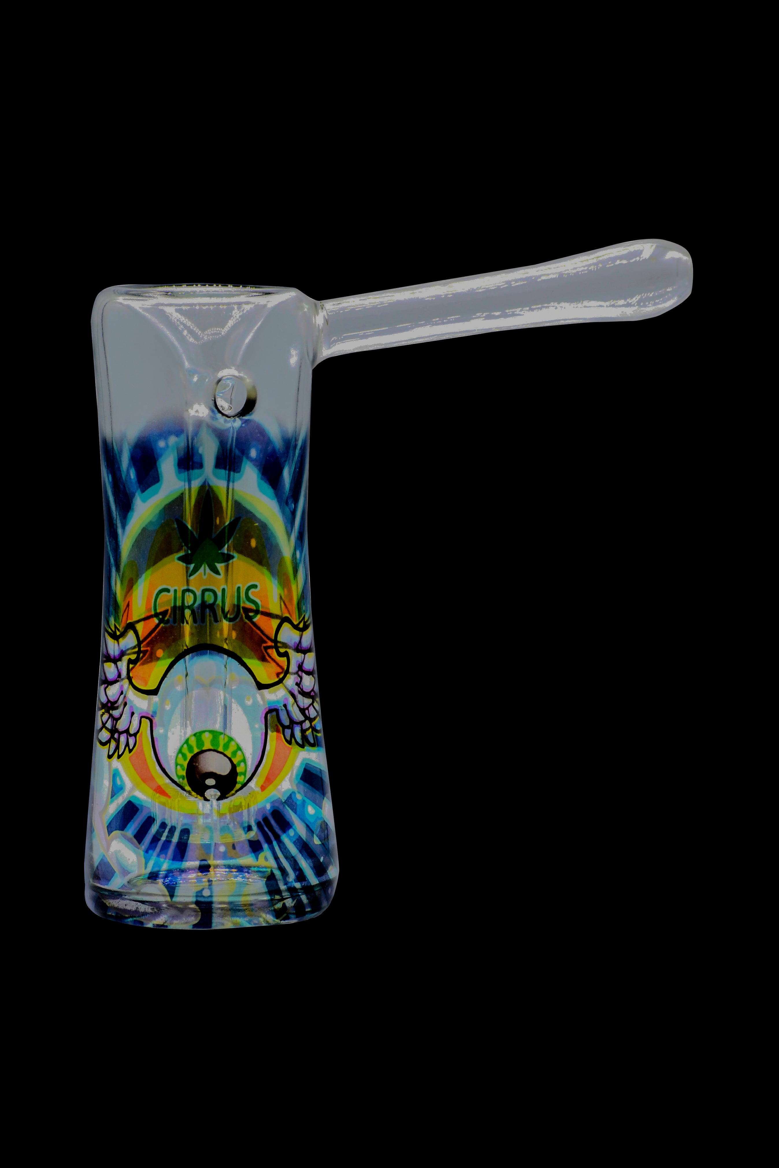Cirrus Glass Bubble - Stunning Handheld Bubbler