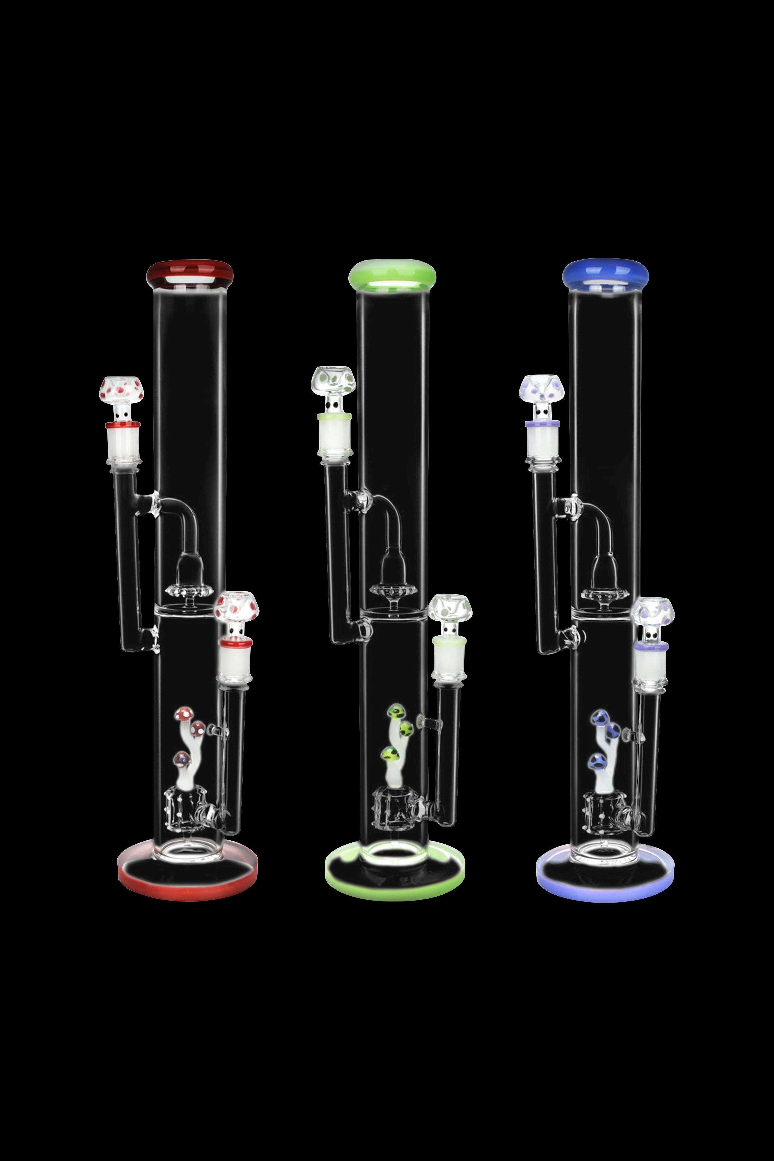 Pulsar Dub Fungi: The Ultimate Straight Tube Water Pipe for Double the Smoking Fun