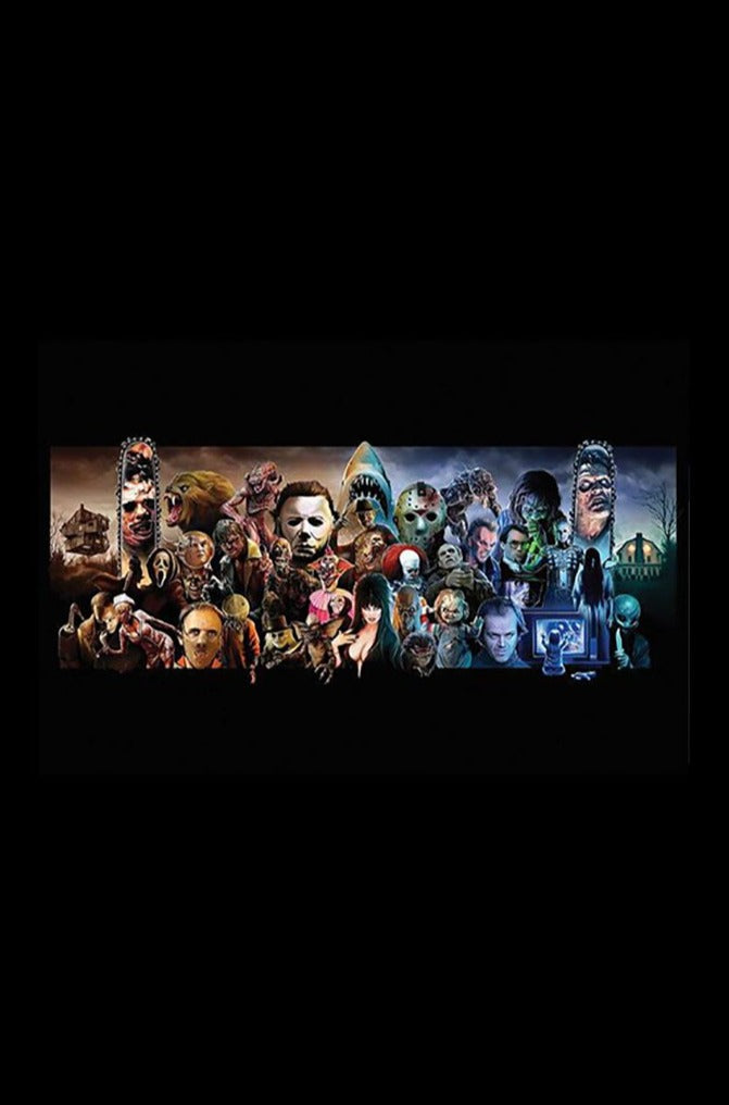 Epic Monster Mash - Up Horror Poster