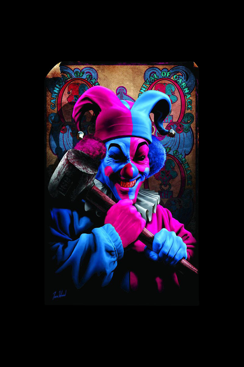 ICP Carnage UV-Reactive Blacklight Poster: A Spooky Visual Treat