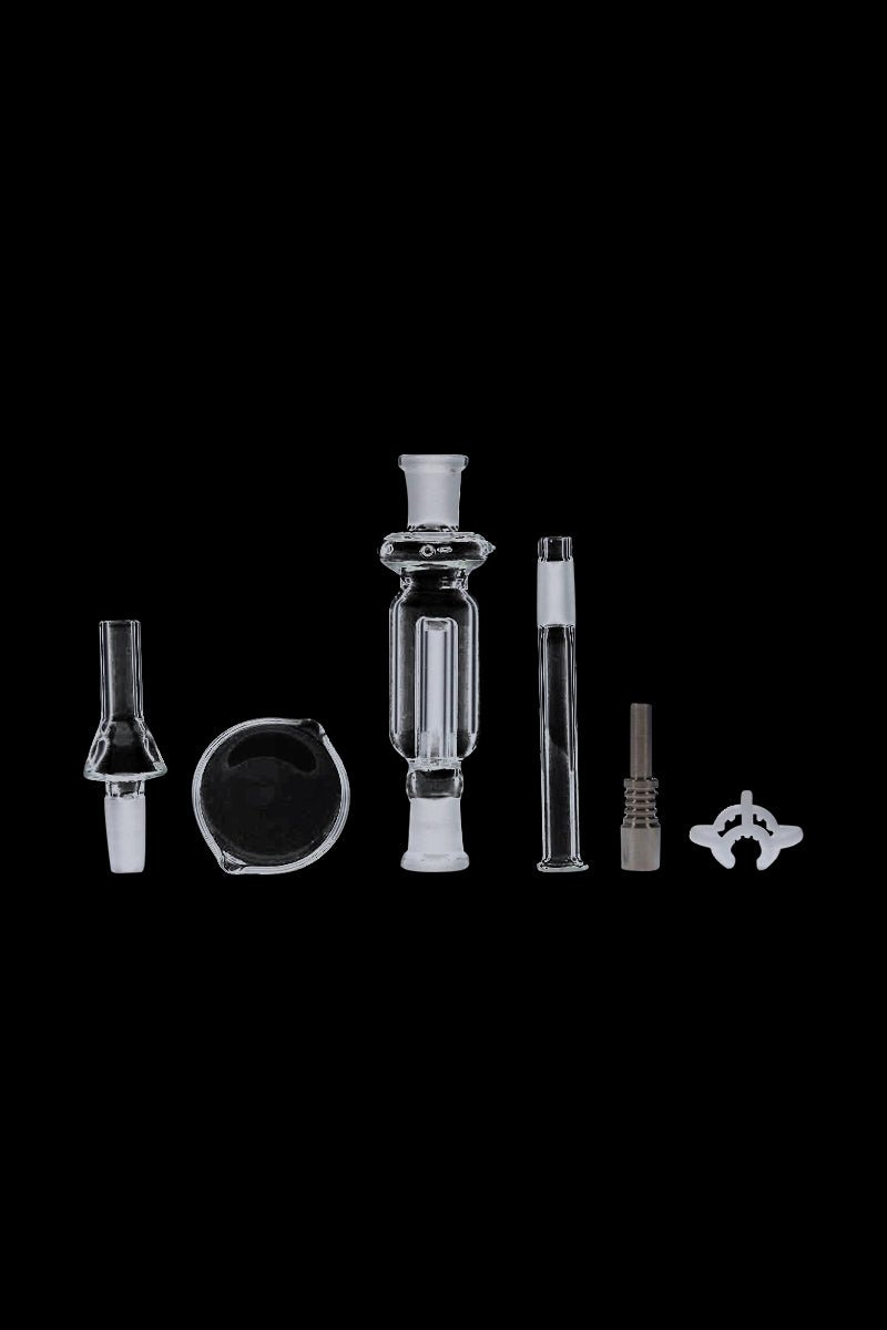 Portable 10mm Glass Nectar Collector Kit - Enjoy Your Favorite Waxes and Oils Anytime!